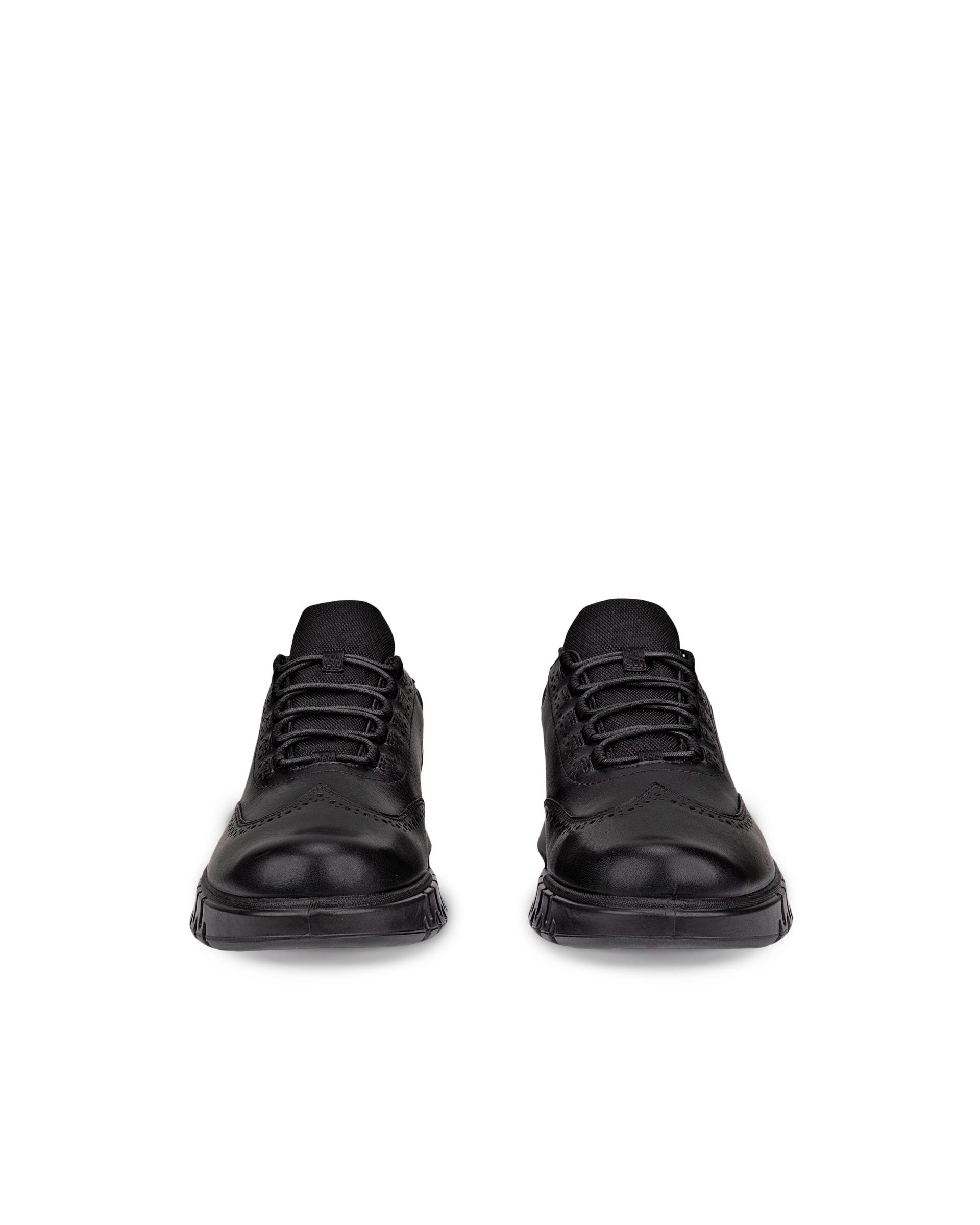 ECCO GRUUV STUDIO GTX MEN メンズ レザースニーカー | ブラック