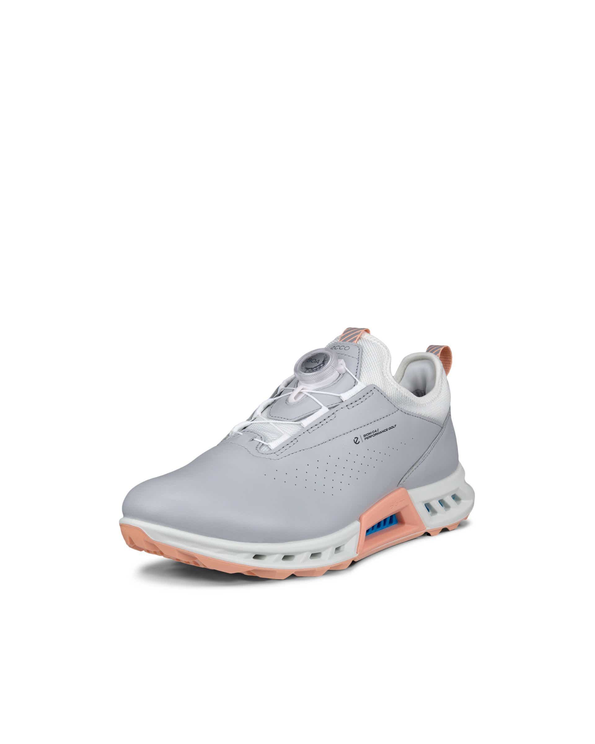 ECCO Golf BIOM C4 Hybrid ウィメンズ レザーGore-Texゴルフシューズ - グレー - Main