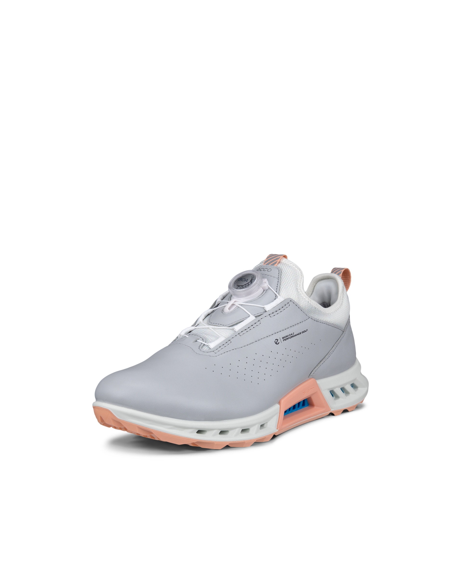 ECCO Golf BIOM C4 Hybrid ウィメンズ レザーGore-Texゴルフシューズ - グレー - Main