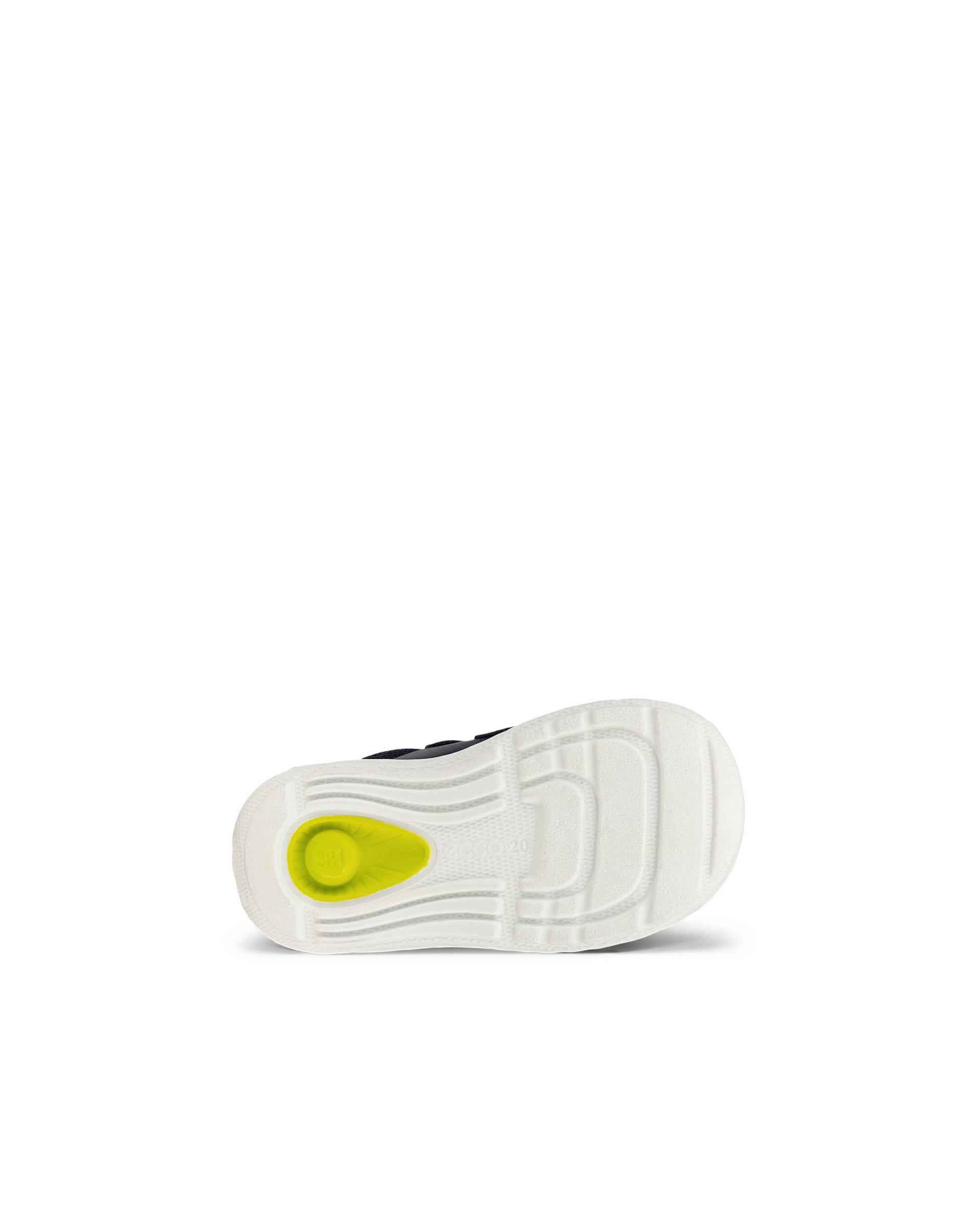 ECCO® SP.1 Lite baskets en cuir Gore-Tex à scratch pour enfant - Bleu - Sole