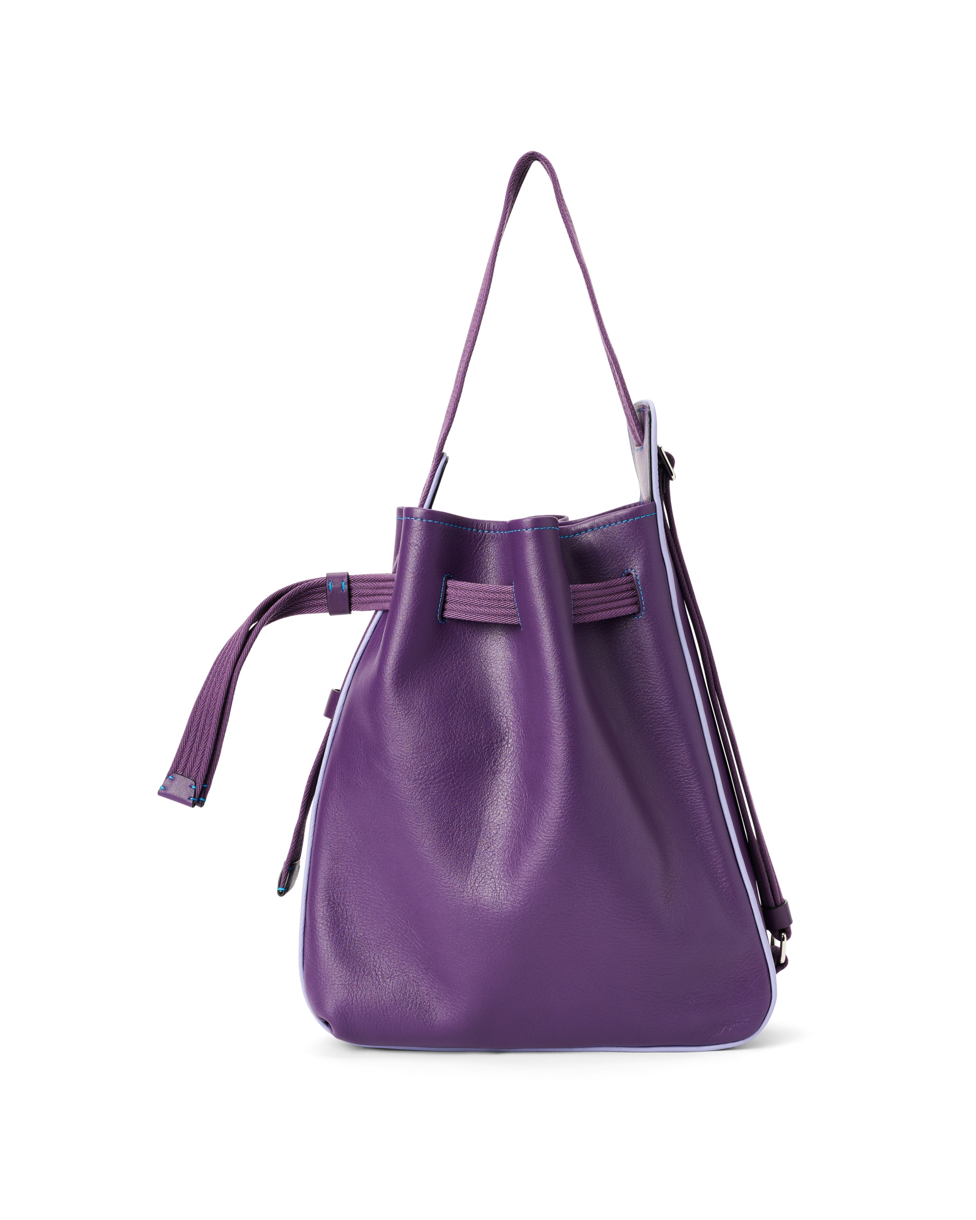 ECCO Sail Bag M レザーショルダーバッグ - パープル - Back