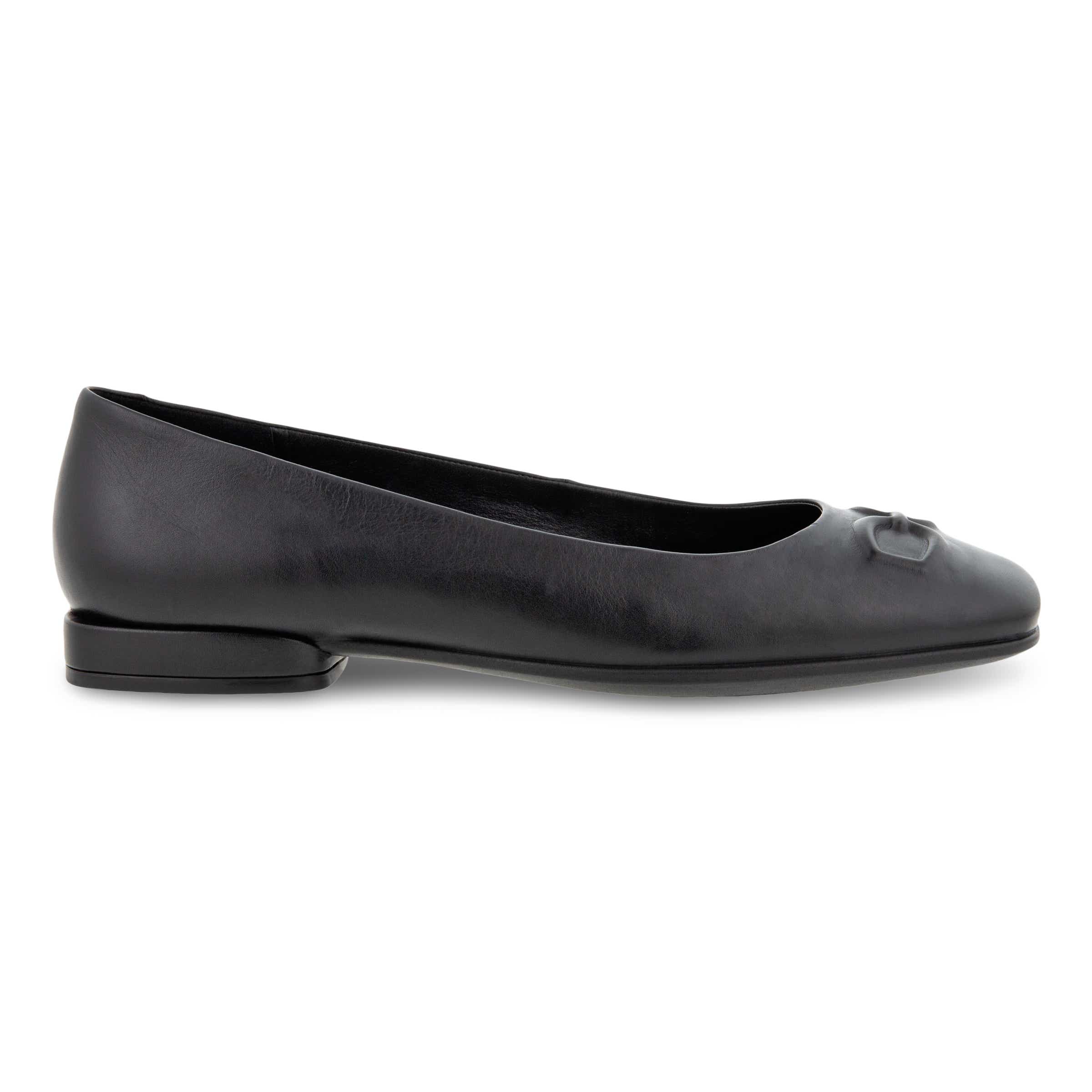 ECCO ANINE SQUARED Ballerinas - Black - Outside