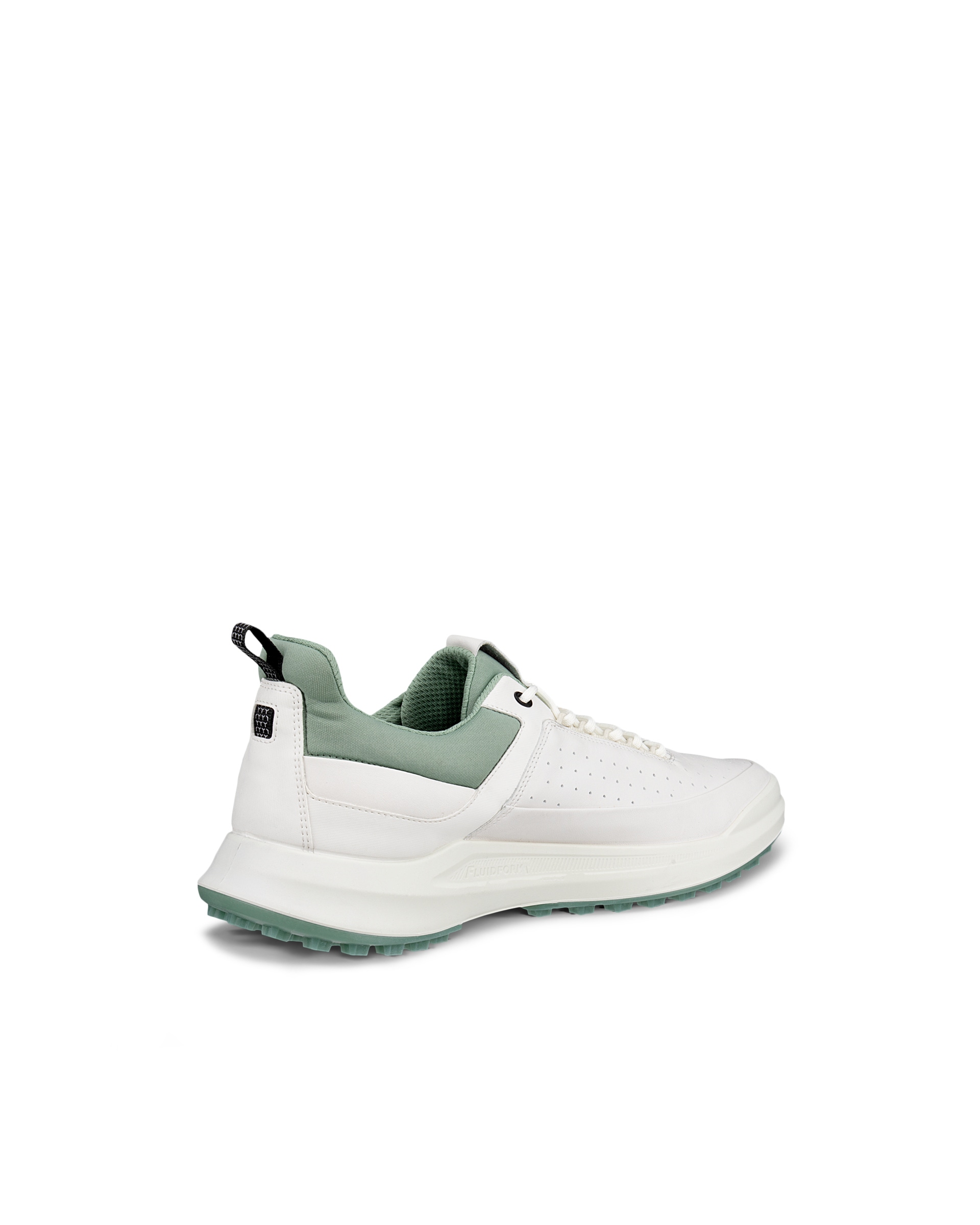 ECCO® Golf Core chaussure de golf en cuir pour homme - Blanc - Back