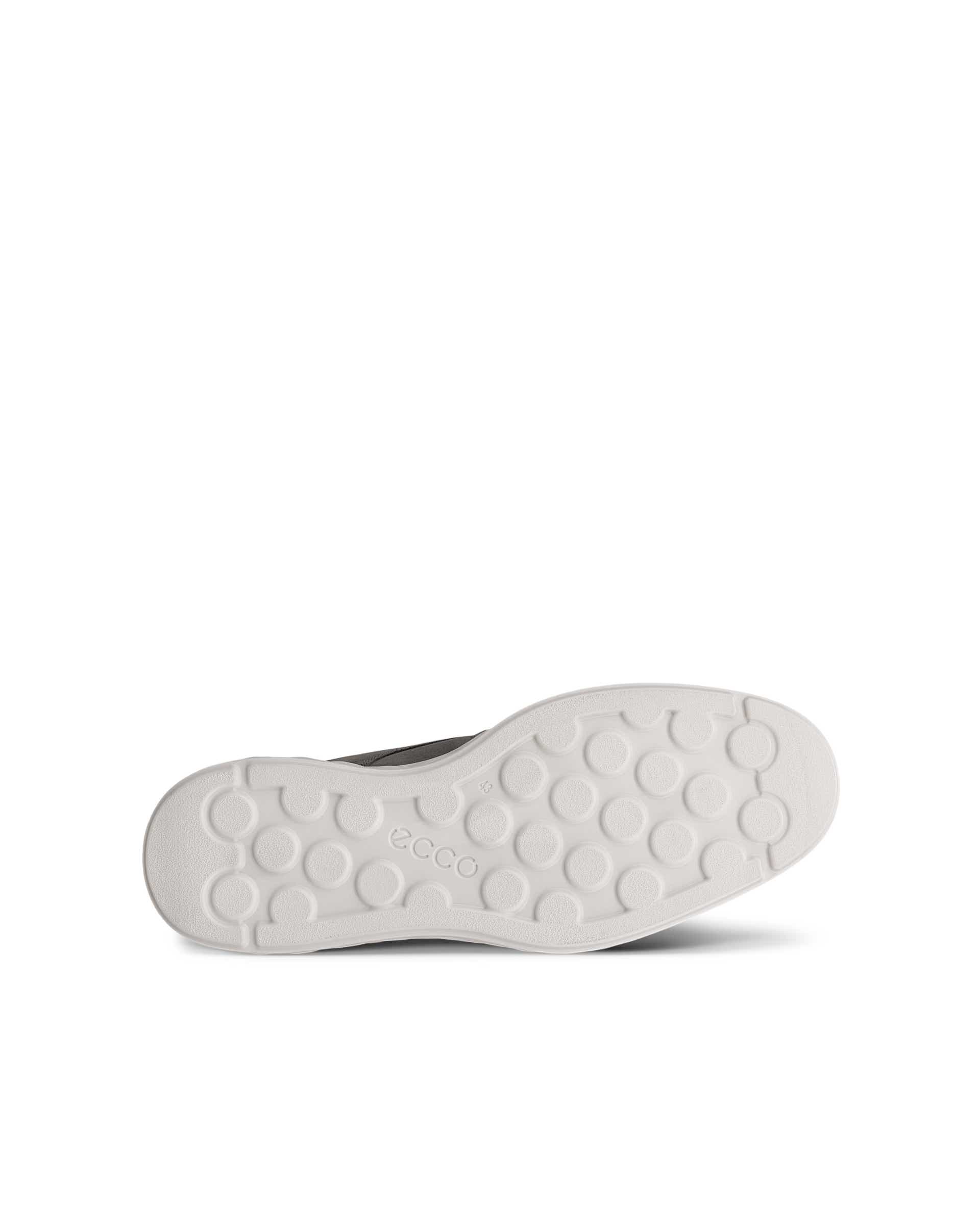 ECCO® S LITE HYBRID férfi nubukbőr derby cipő - Szürke - Sole