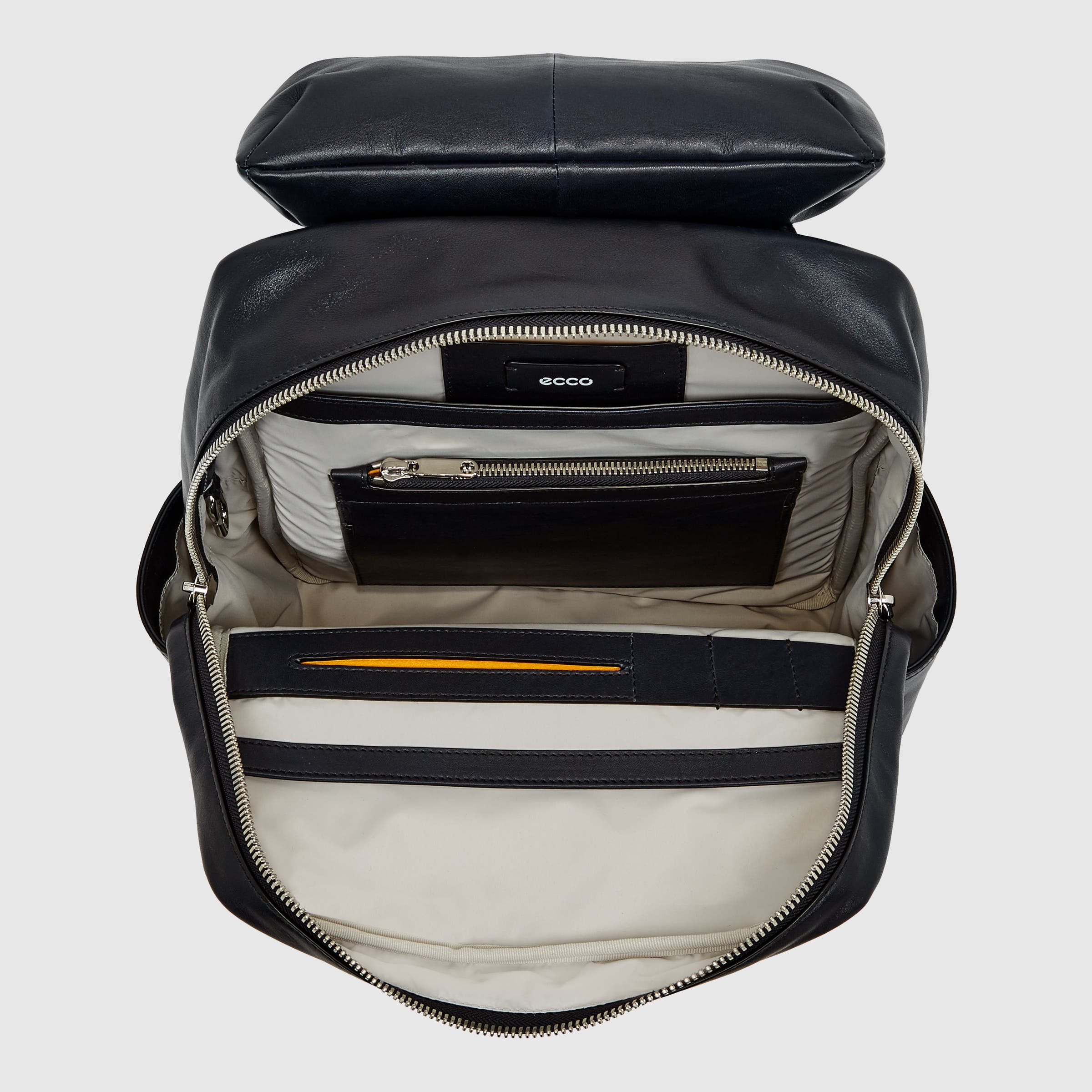 ECCO® Journey Leather Backpack - Blue - Birdeye