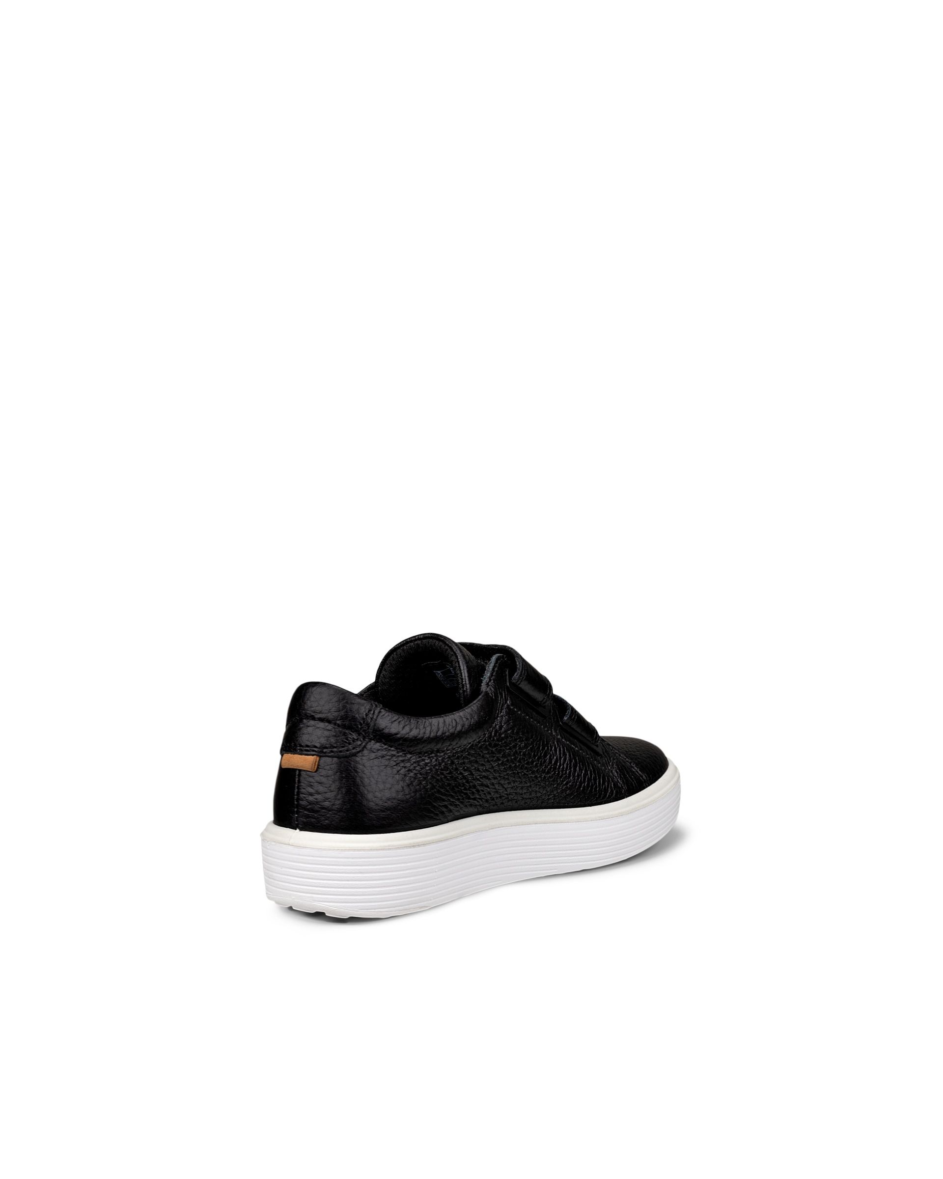 Basket en cuir à deux brides ECCO® Soft 60 pour enfants - Noir - Back