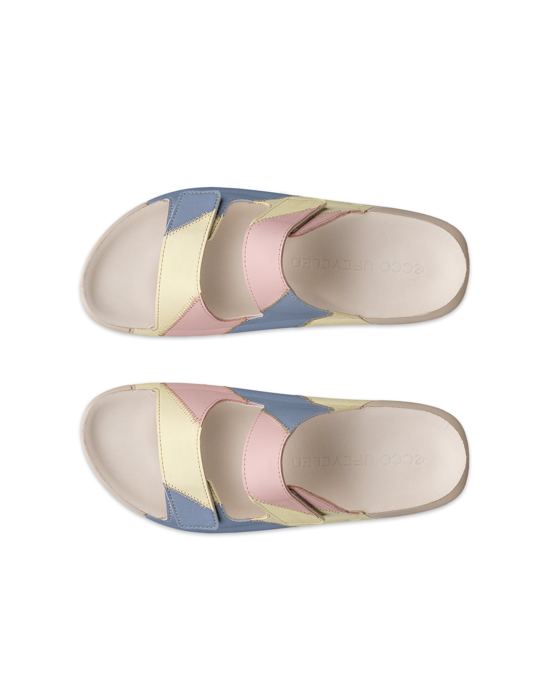 ECCO COZMO WOMEN'S SANDAL - Multicolour - Top left pair