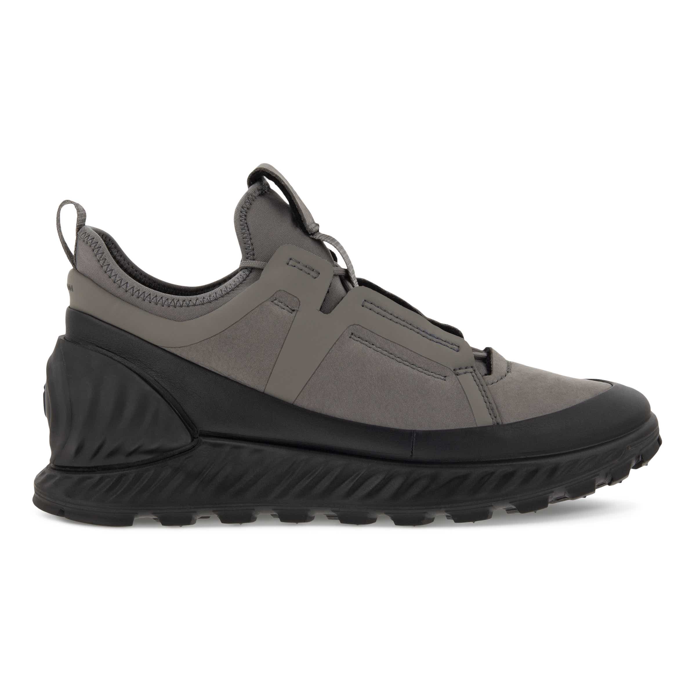 【未使用】ECCO EXOSTRIKE レザースニーカー ECCO Exostrike メンズ ヌバックスニーカー | グレー
