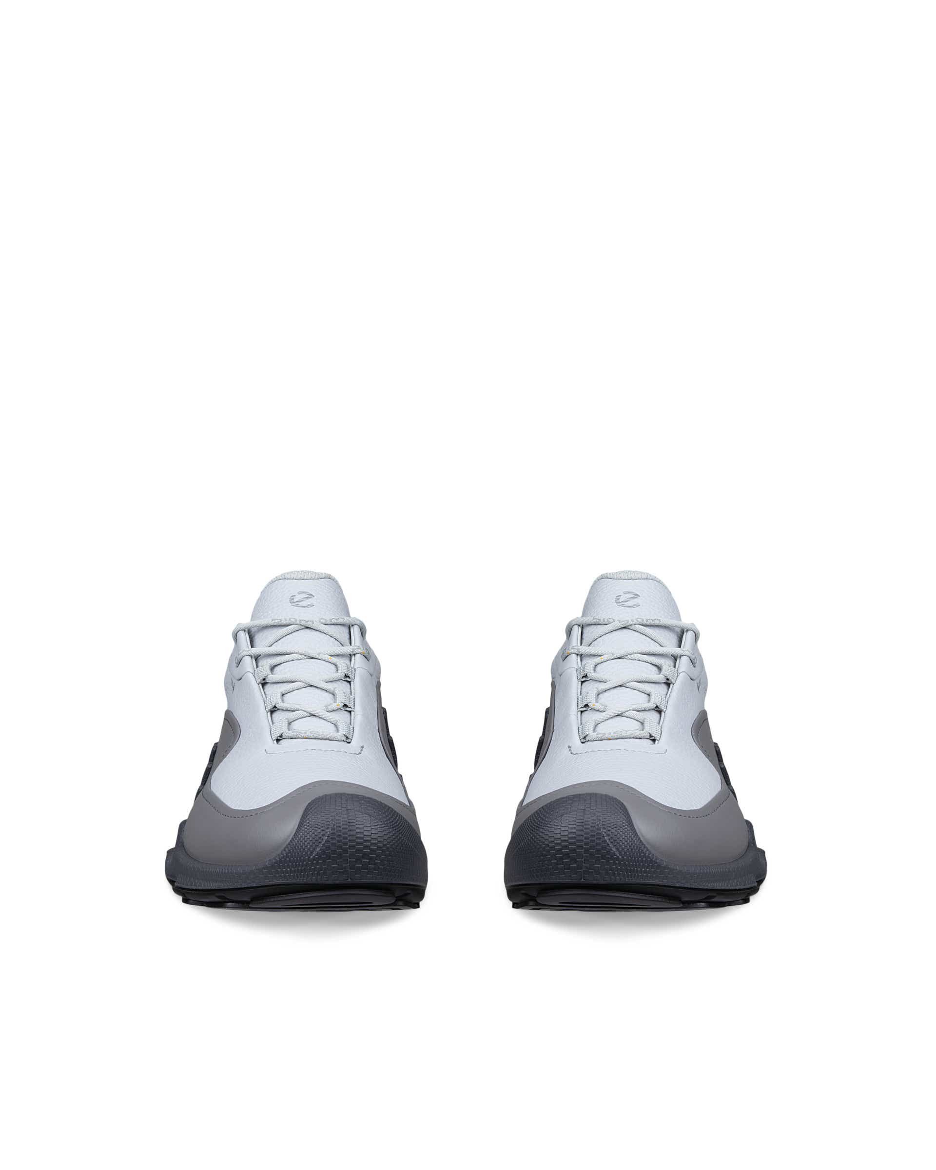 Pánské kožené outdoorové Gore-Tex tenisky ECCO® BIOM AEX - Šedá - Front pair