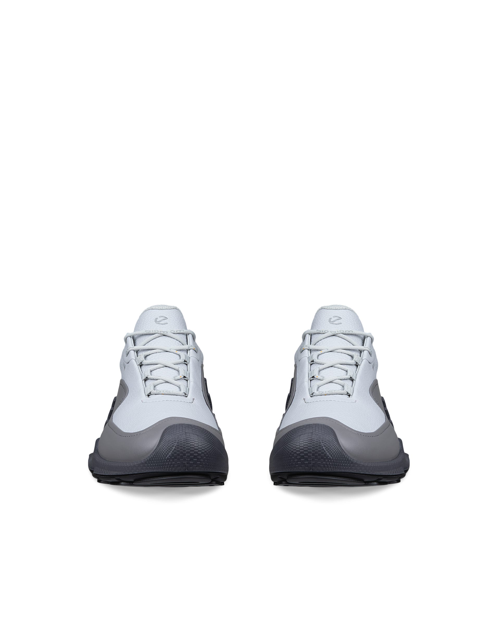 Pánské kožené outdoorové Gore-Tex tenisky ECCO® BIOM AEX - Šedá - Front pair