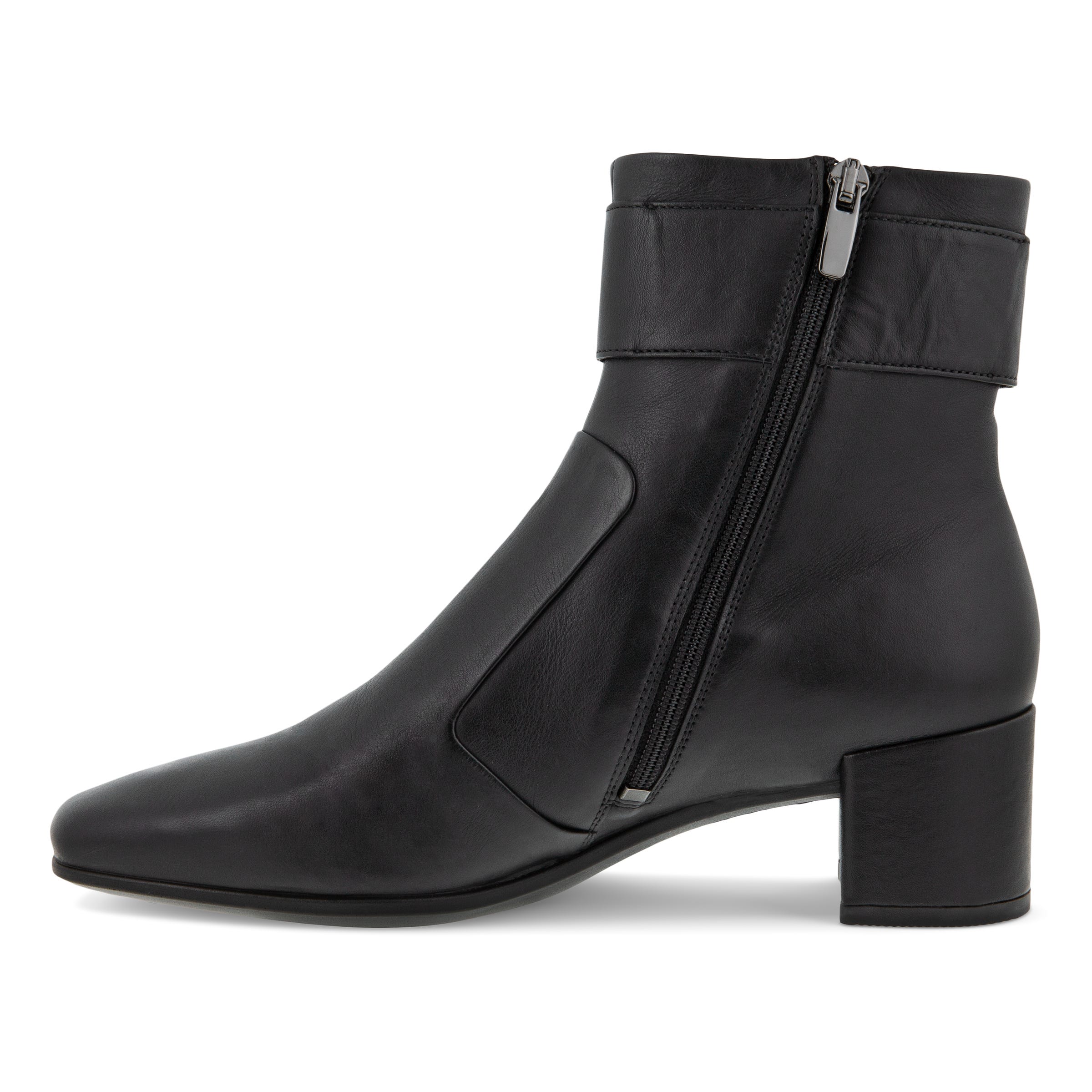 ECCO Shape 35 Squared Women's Buckle Ankle Boot - Black - Inside