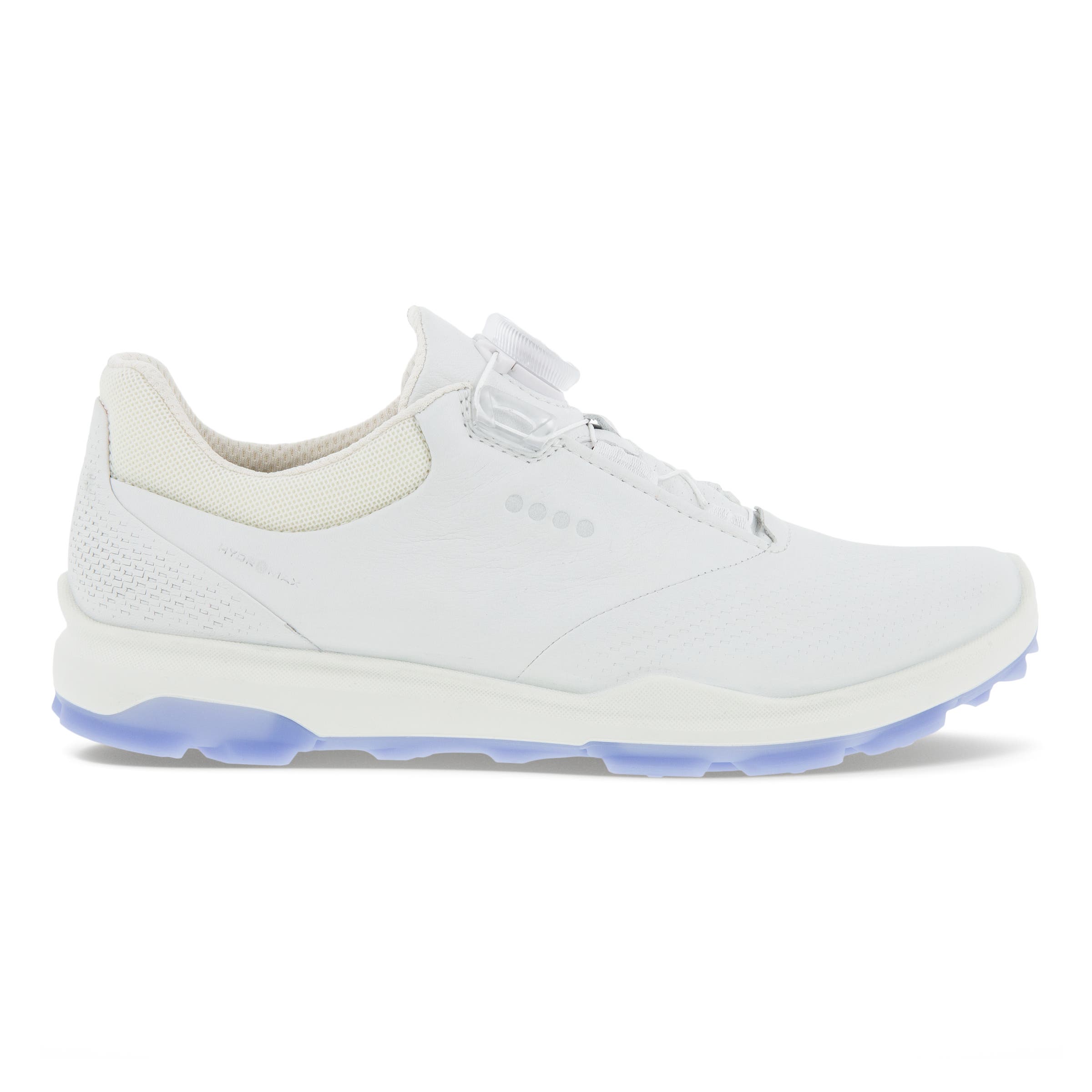 Ladies ECCO® Golf BIOM Hybrid 3 Leather Golf Shoe - White - Outside