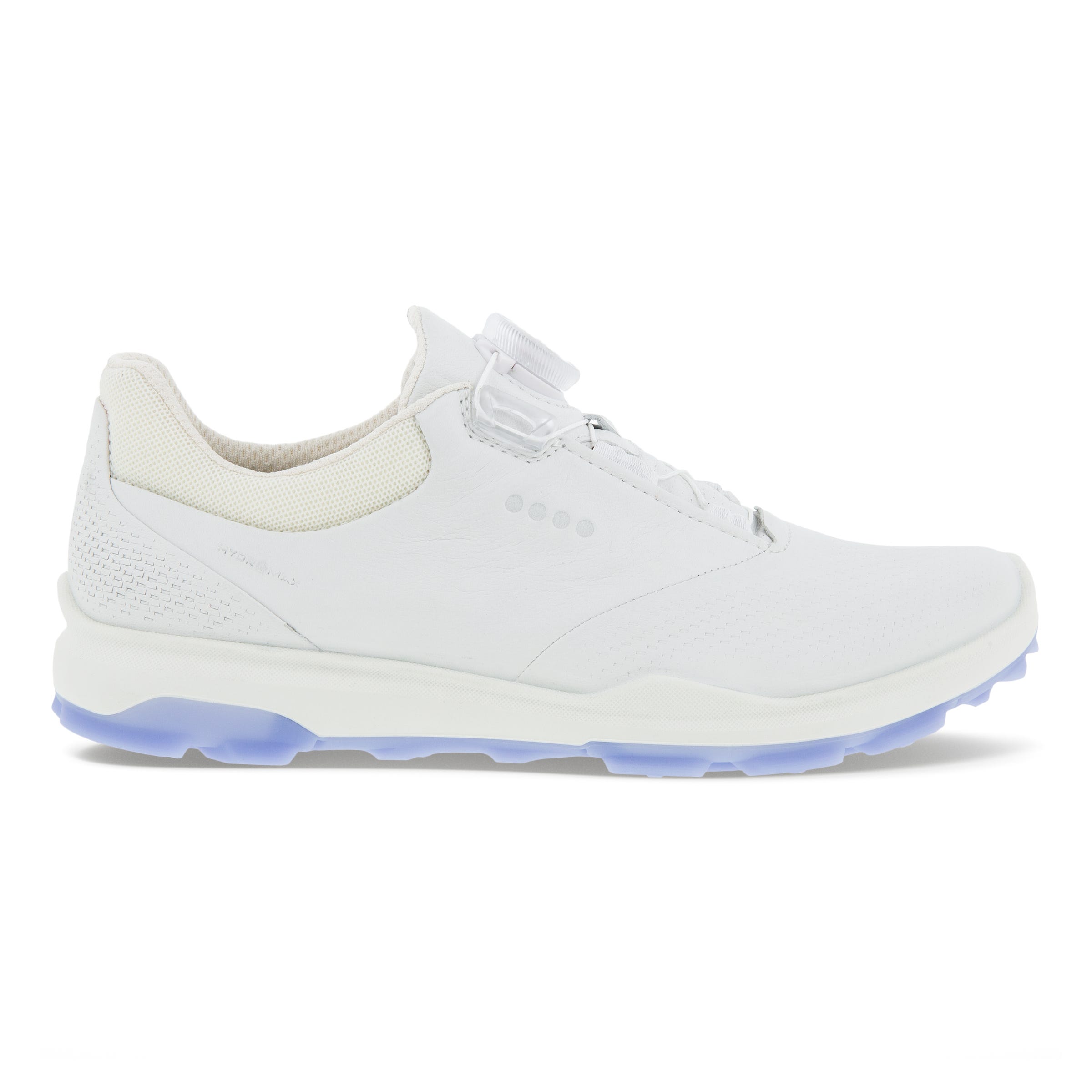 Ladies ECCO® Golf BIOM Hybrid 3 Leather Golf Shoe - White - Outside