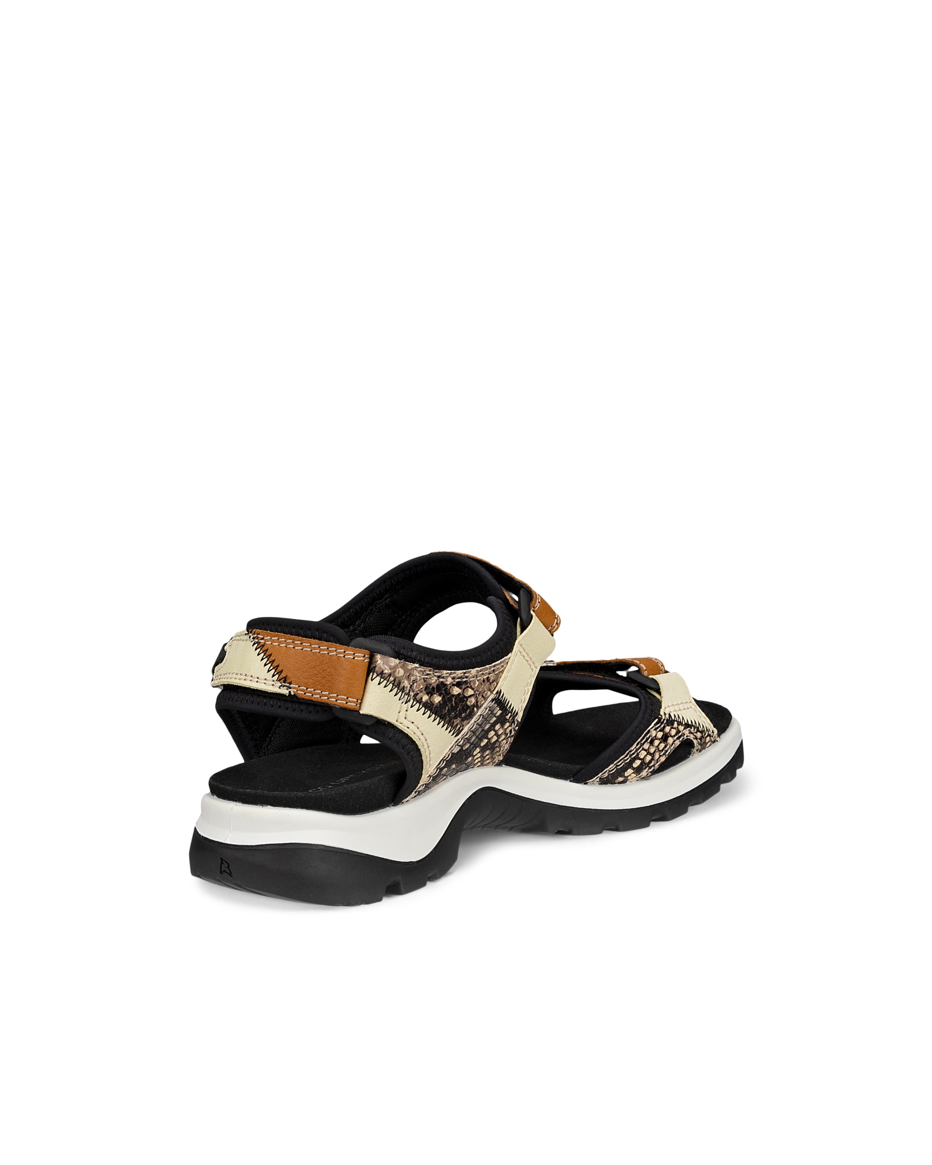 Women's ECCO® Offroad Leather Hiking Sandal - Multicolour - Back