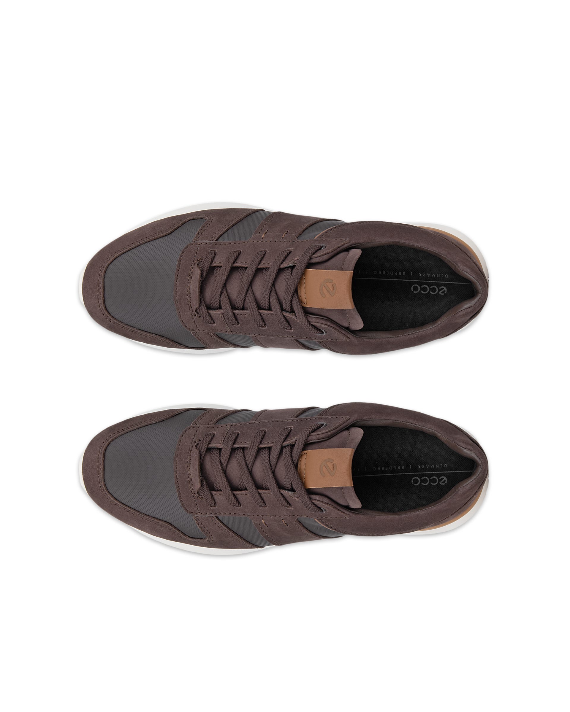 Men's ECCO® ASTIR NEO Leather Sneaker - Brown - Outside