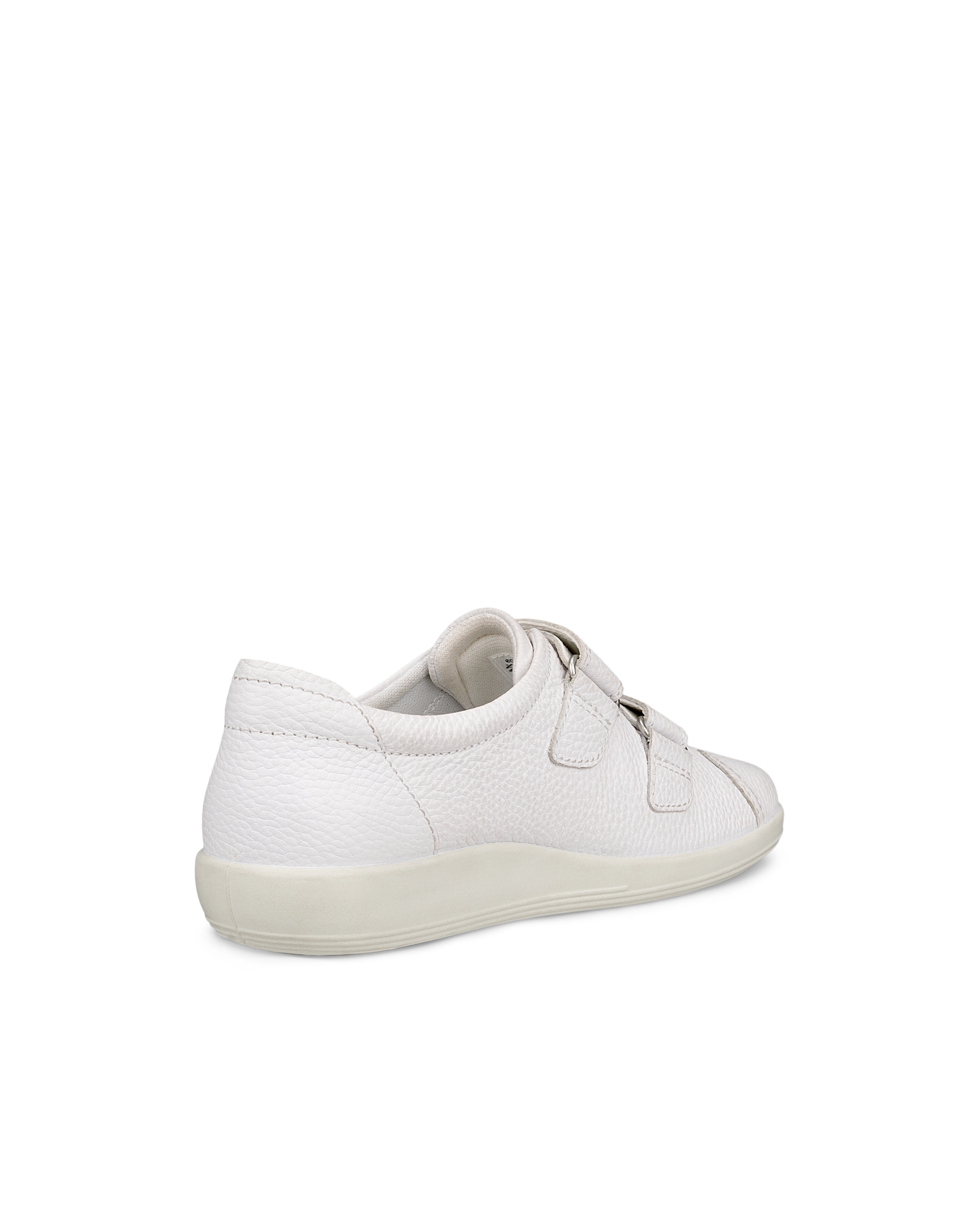 ECCO® Soft 2.0 Dames leren wandelschoen - Wit - Back