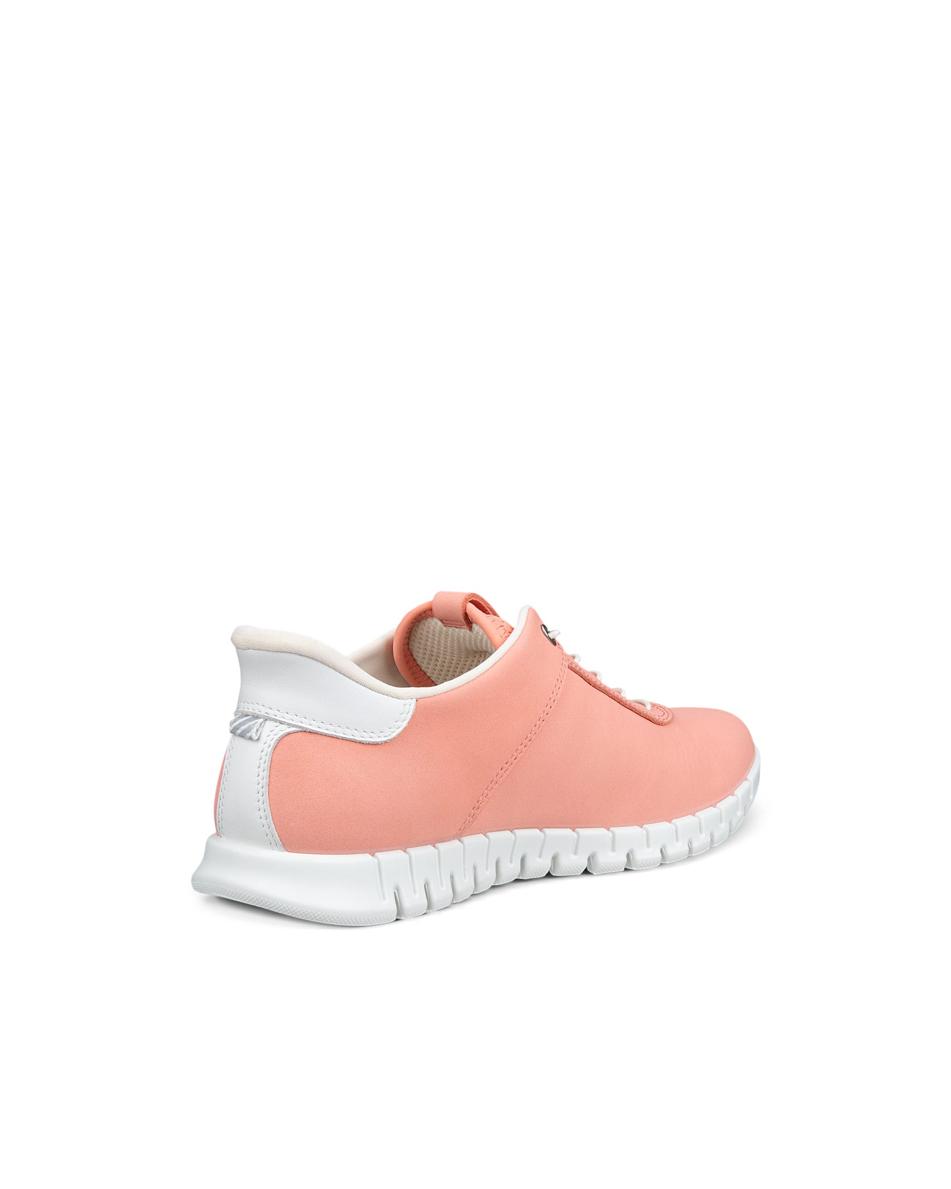 ECCO® GRUUV LITE Damen Nubuk-Schnürschuh - Orange - Back