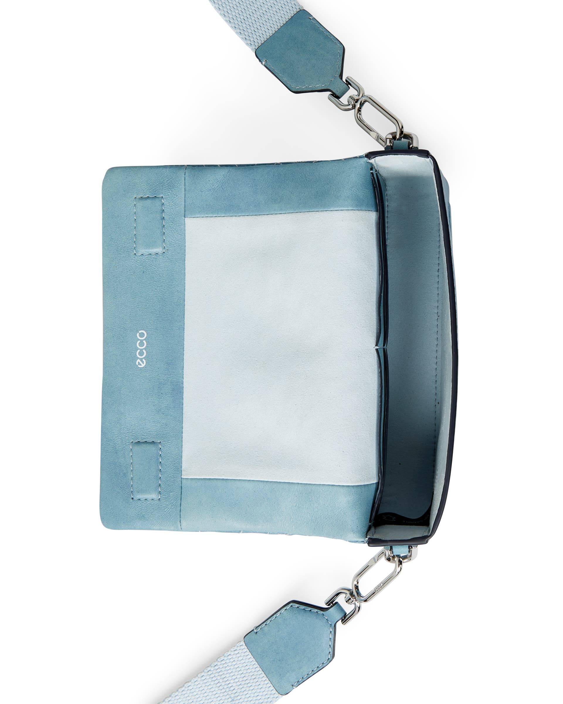 ECCO Pinch Small Quilted Wave Indigo レザークロスボディバッグ - ブルー - Birdeye