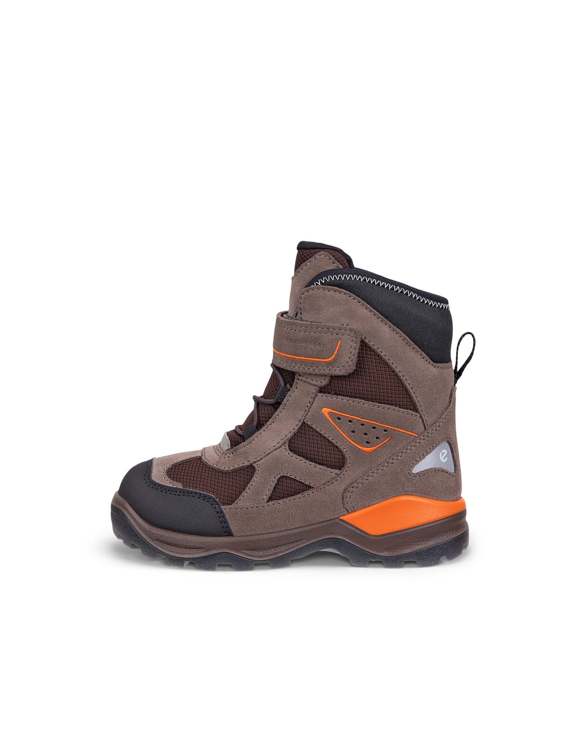 ECCO® SNOW MOUNTAIN Vattentät vintersko i mocka barn - Brun - Outside