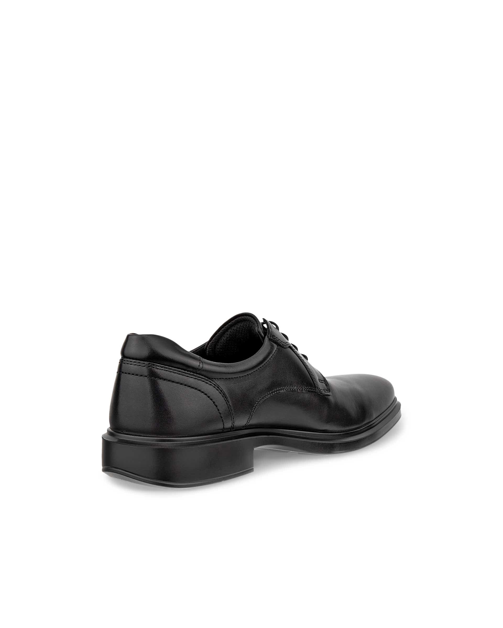 ECCO® Helsinki 2 Heren leren derby schoen - Zwart - Back