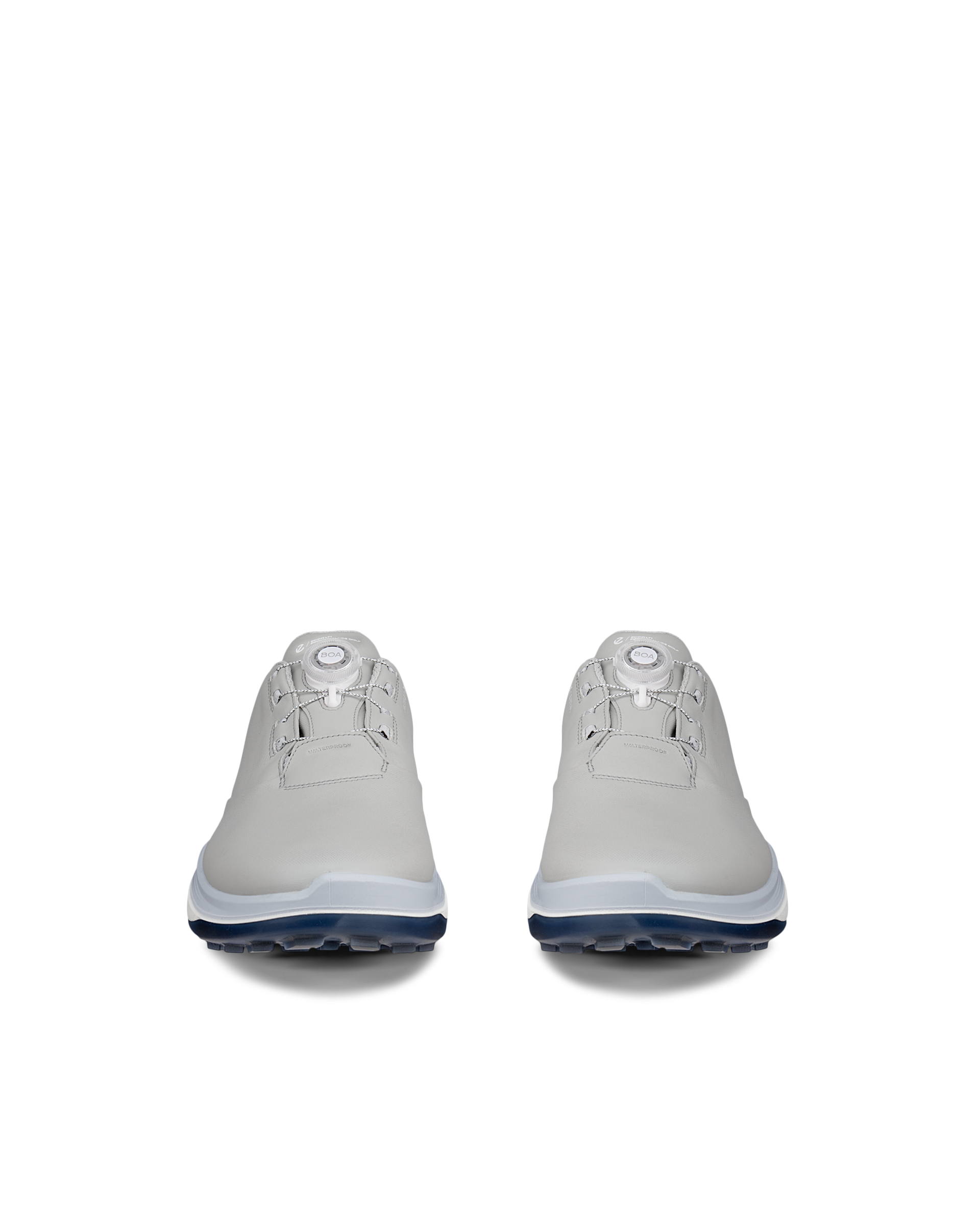 サ) ecco エコー ゴルフシューズ ワームグレー EU40 25.5cm 管理tk
