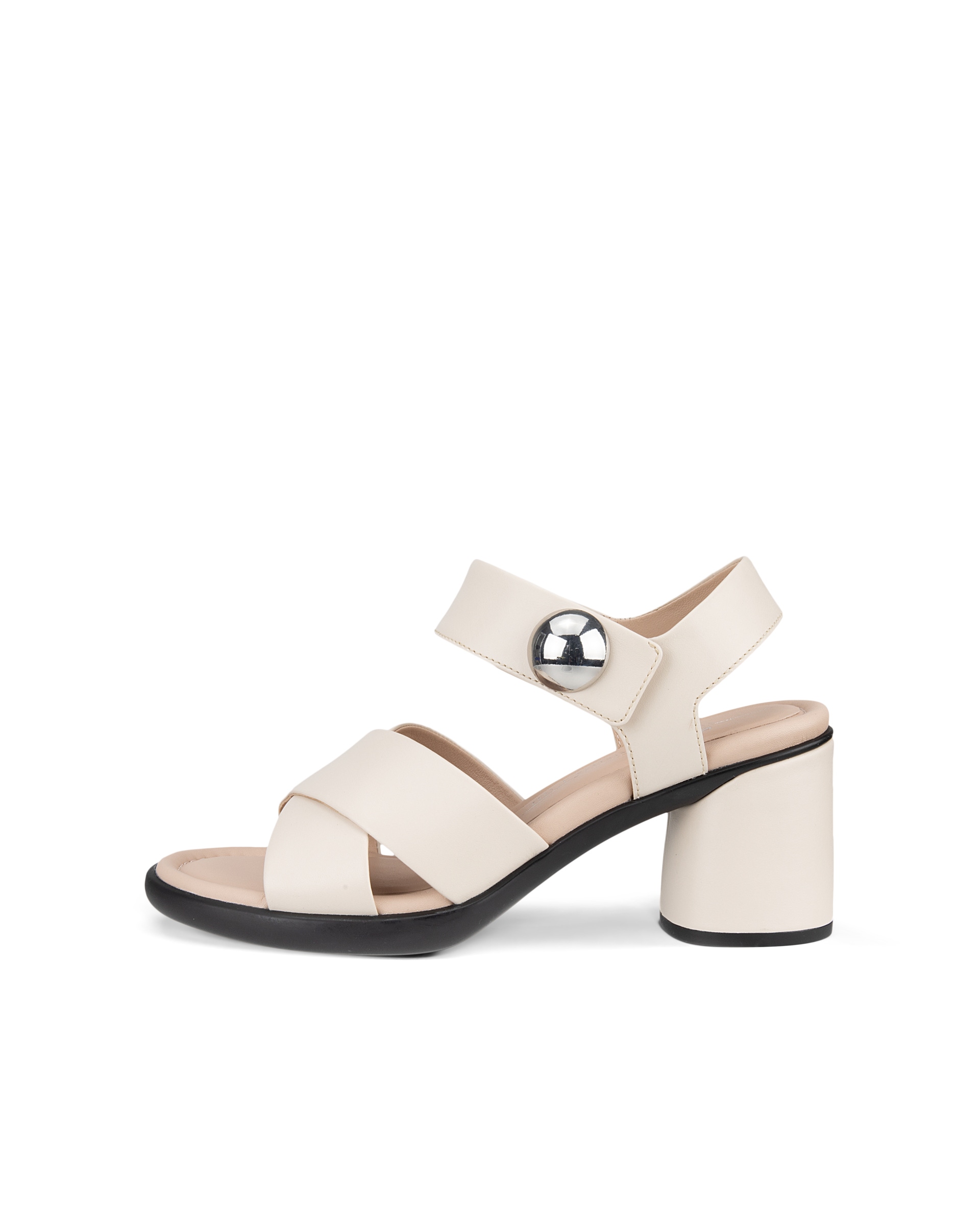 ECCO|SANDALS (SCULPTED Sandal LX 55 (222893-01378)) Women's ECCO® Sculpted Sandal LX 55 Leather Heeled Sandal