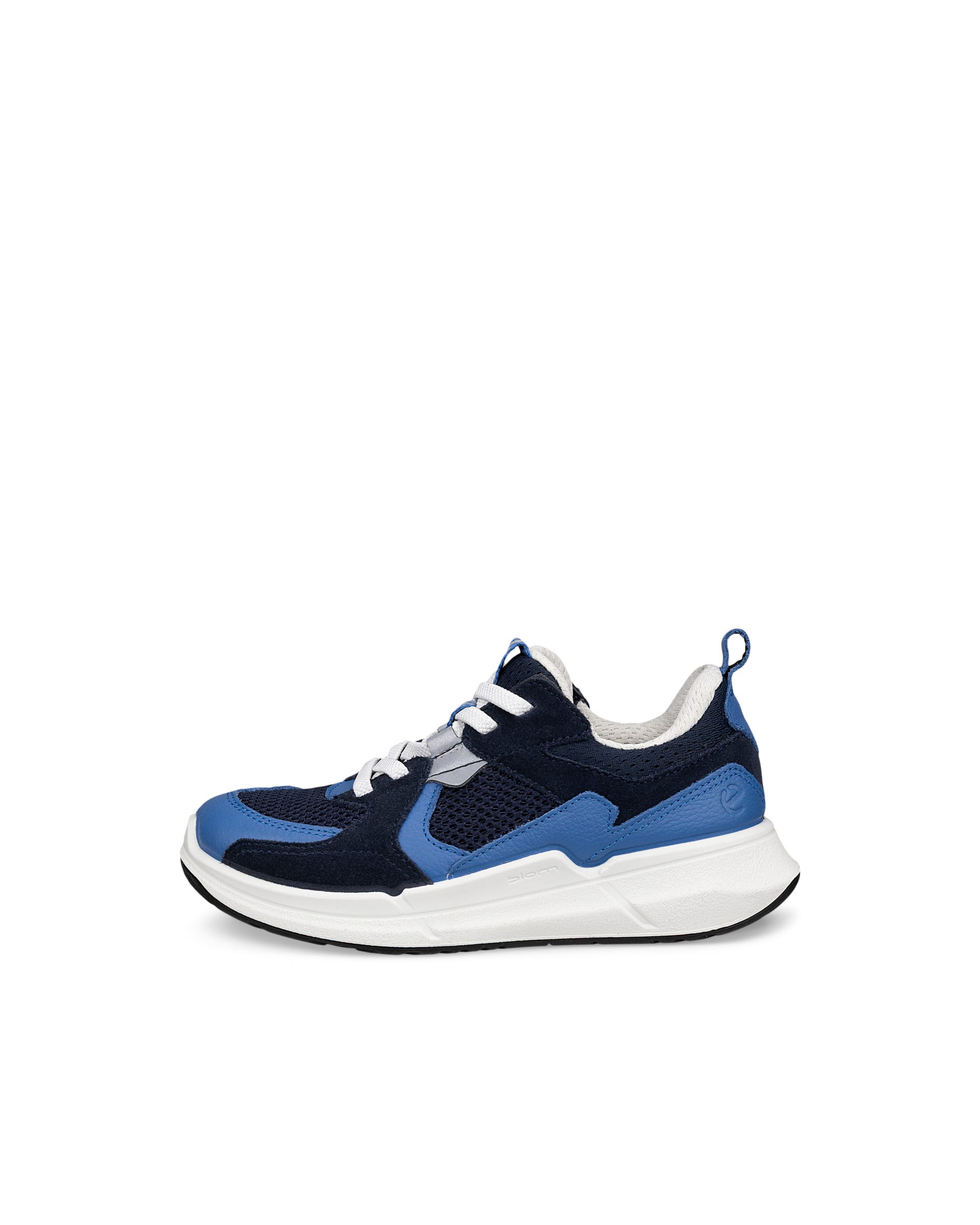 Dziecięce skórzane sneakersy ECCO® BIOM 2.2 - Niebieski - Outside