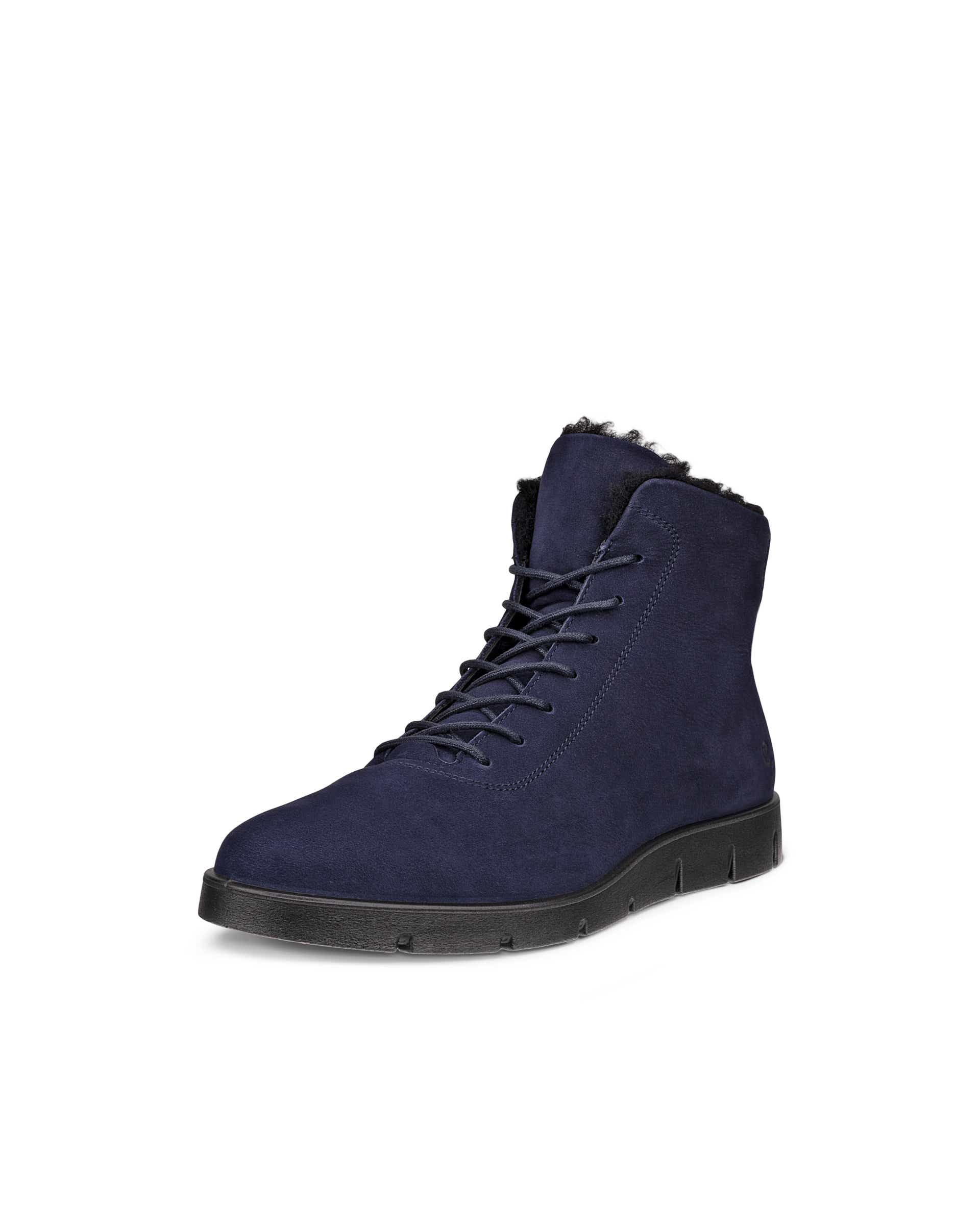 ECCO® BELLA dames laars van nubuck - Blauw - Main