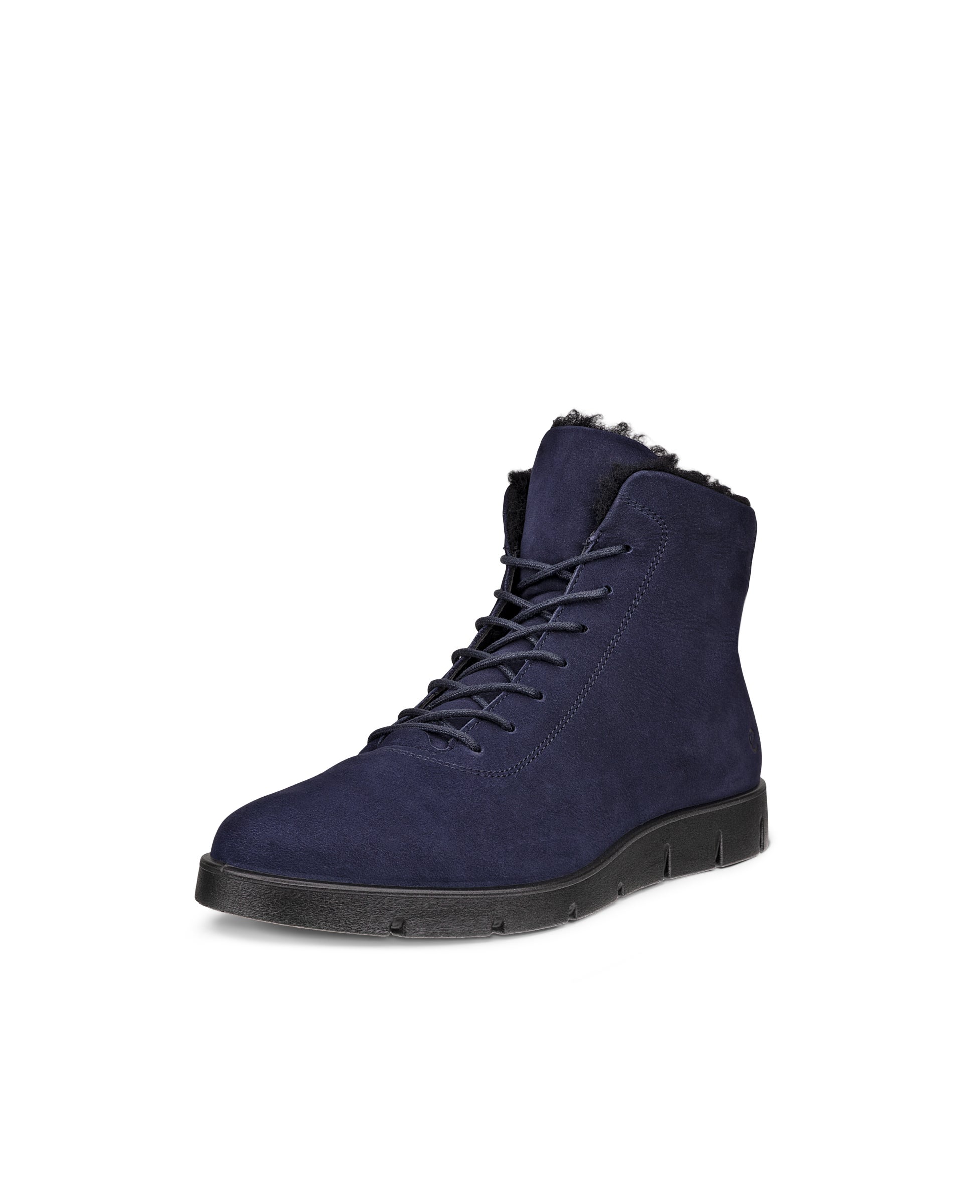 ECCO® BELLA bottes en nubuck pour femme - Bleu - Main