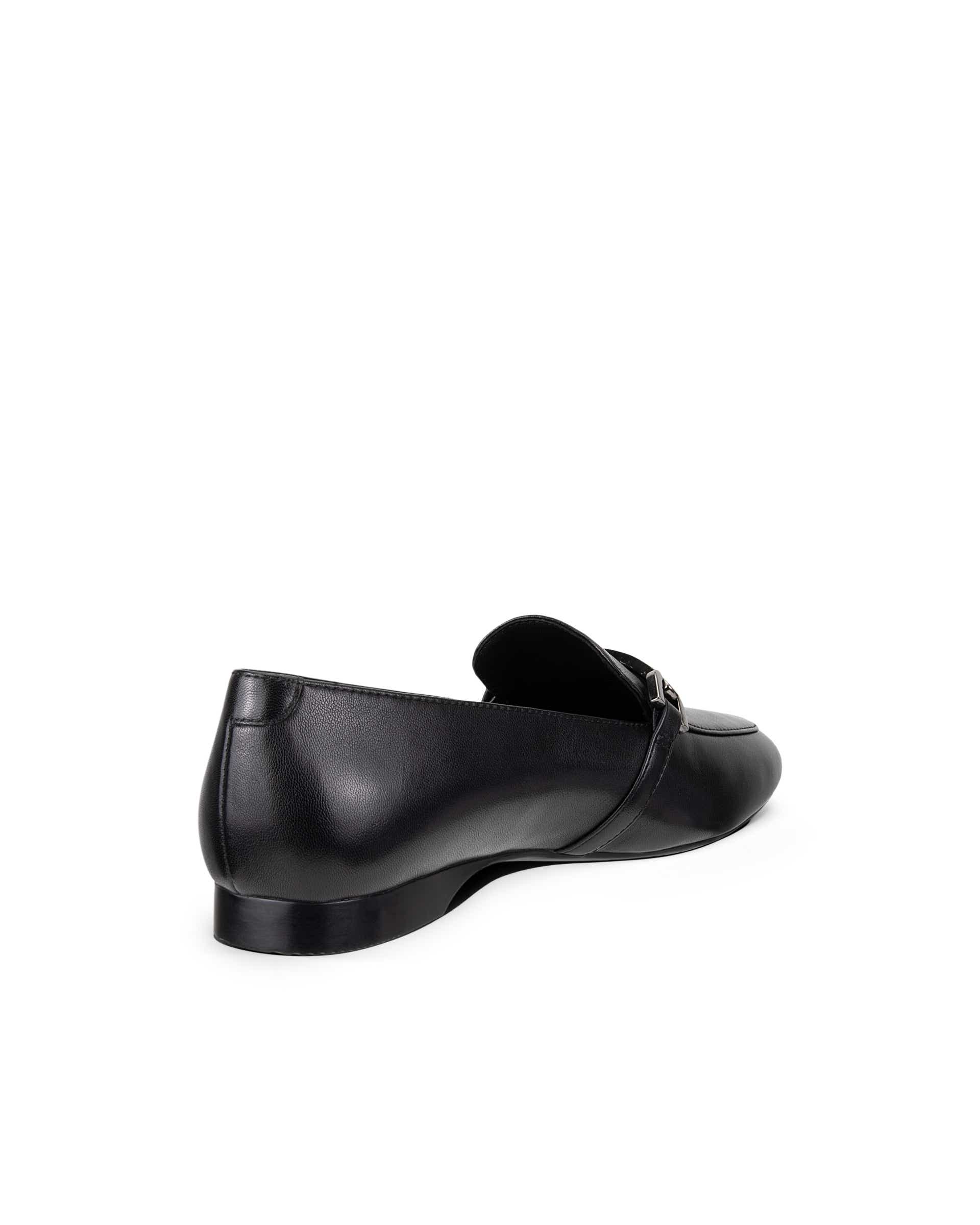 ECCO® ELEVATE 15 mocassins en cuir pour femme - Noir - Back