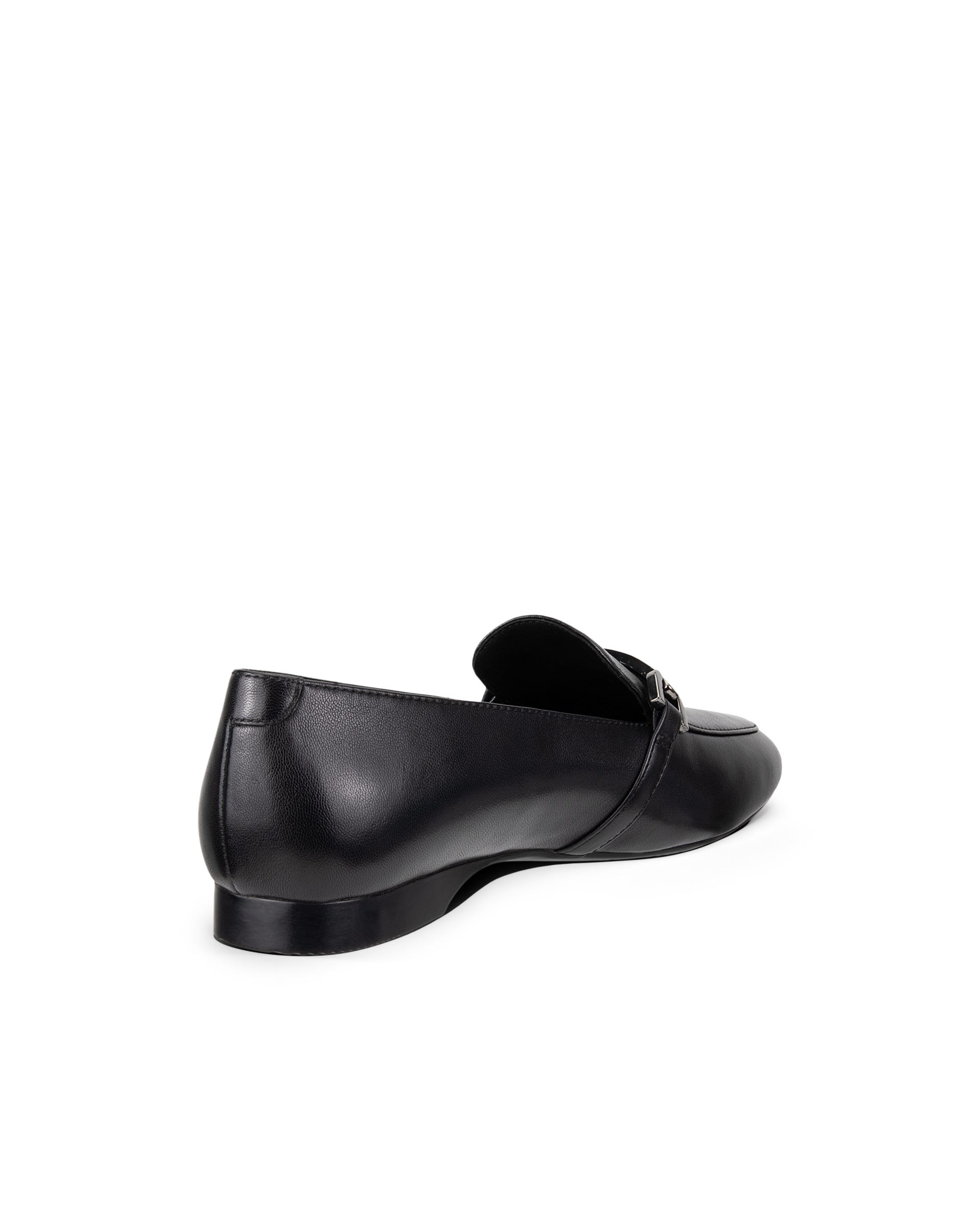 ECCO® ELEVATE 15 mocassins en cuir pour femme - Noir - Outside