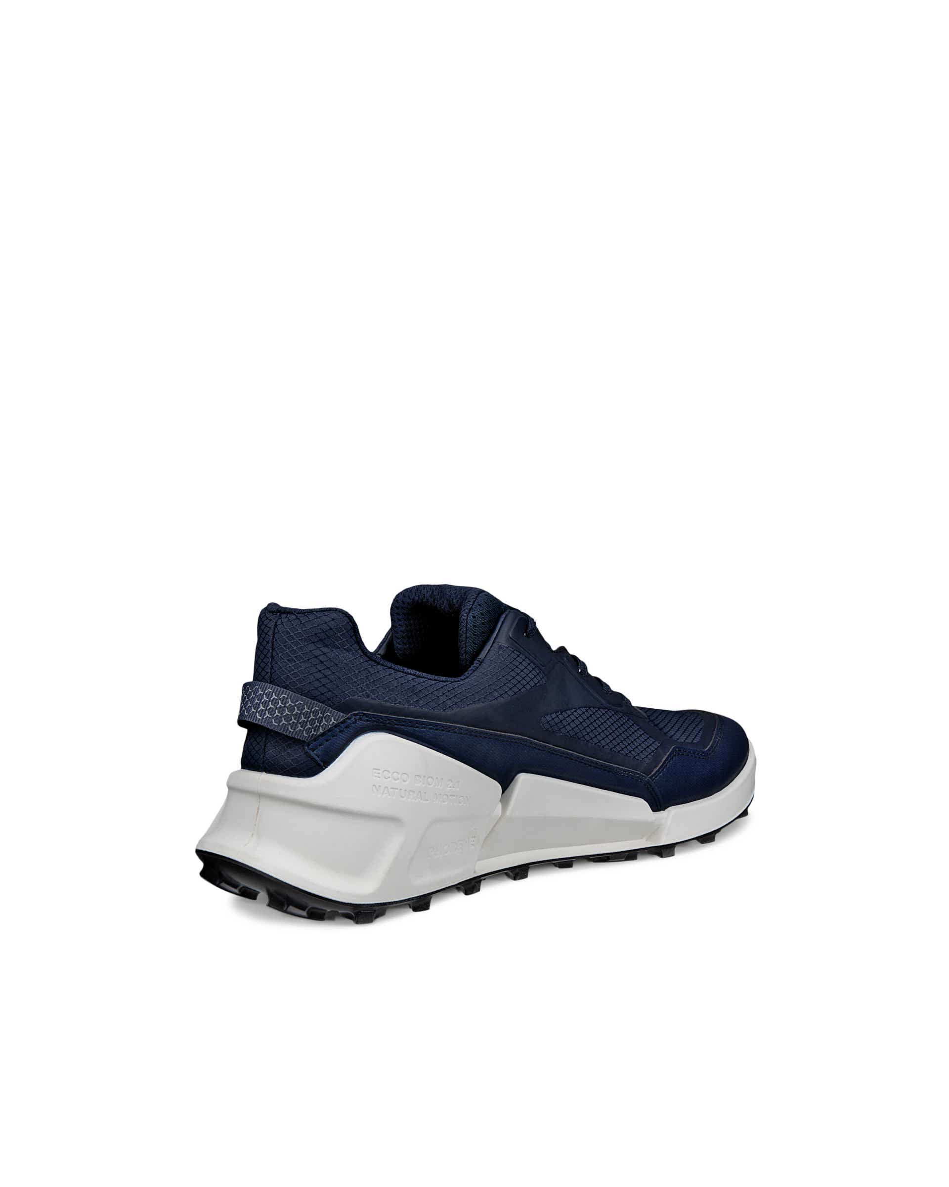 ECCO® BIOM 2.1 X MOUNTAIN muške visoke tenisice od tekstila s Gore-Texom - Plava - Back