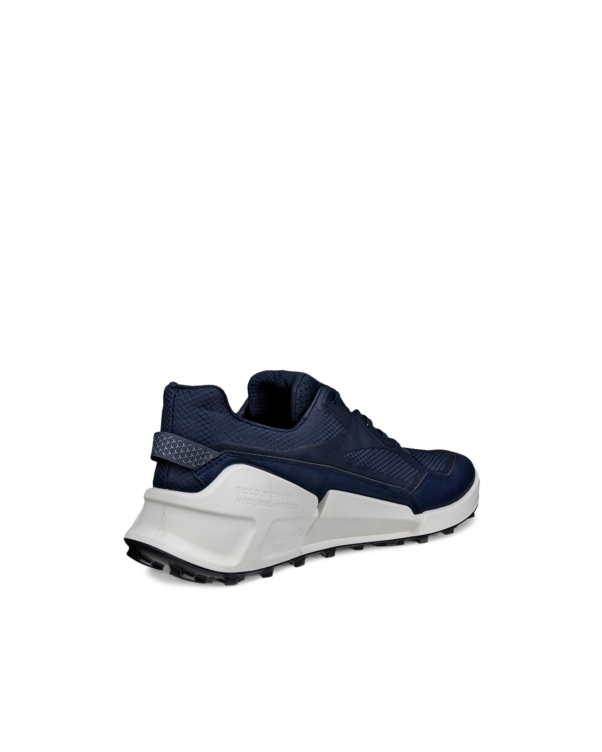 ECCO® BIOM 2.1 X MOUNTAIN muške visoke tenisice od tekstila s Gore-Texom - Plava - Back