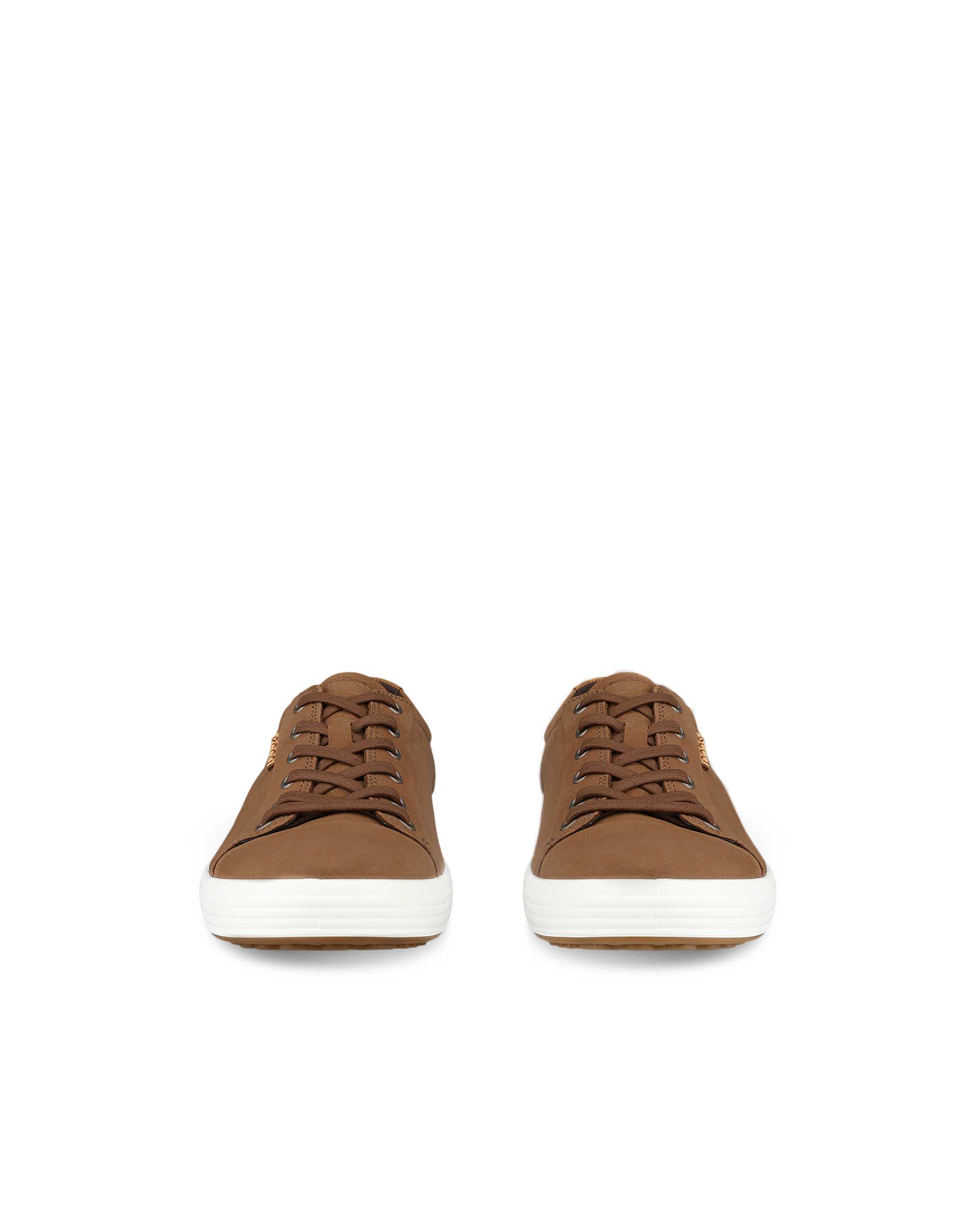 Miesten ECCO® Soft 7 nupukki tennari - Ruskea - Front pair