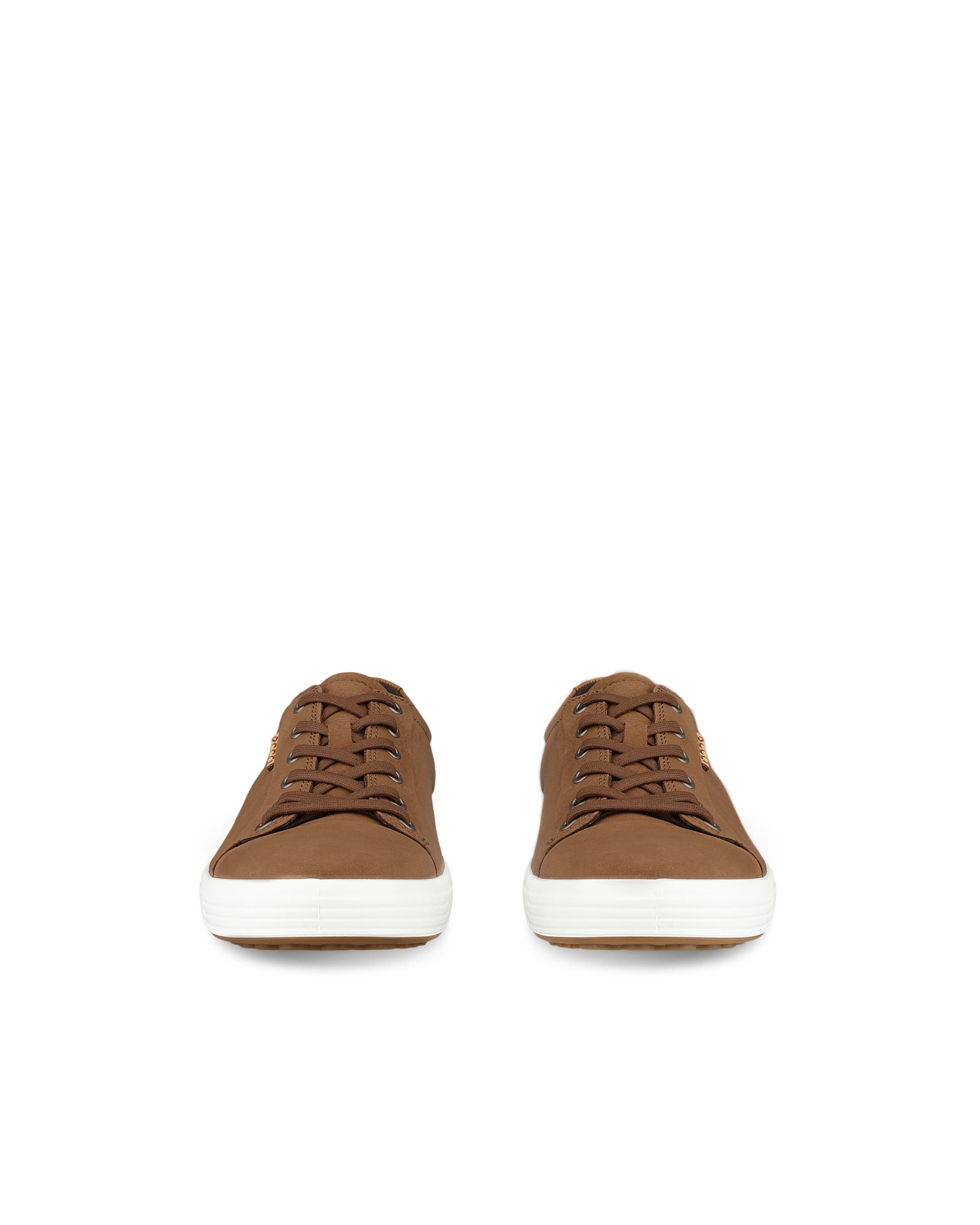 Miesten ECCO® Soft 7 nupukki tennari - Ruskea - Front pair