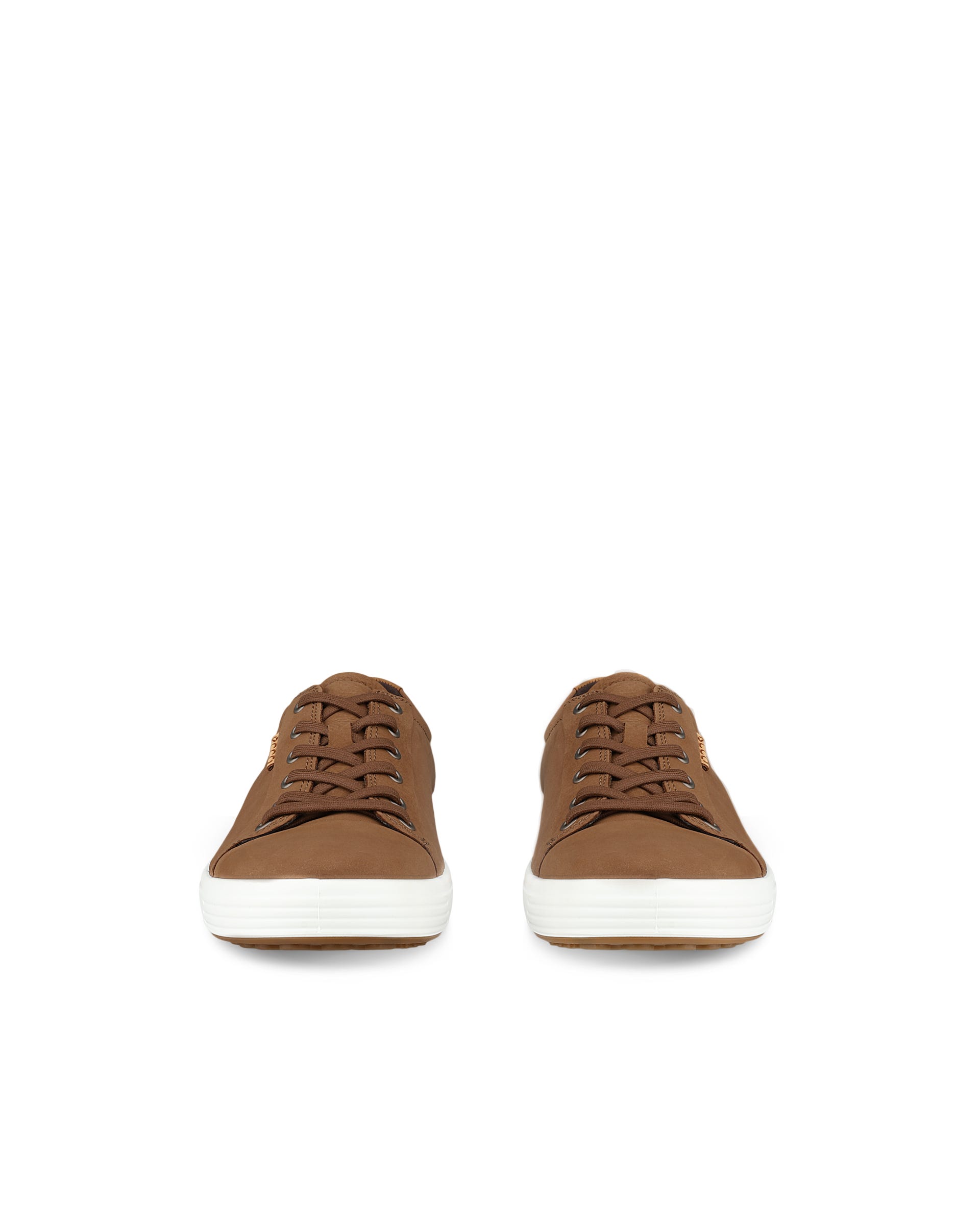 Miesten ECCO® Soft 7 nupukki tennari - Ruskea - Front pair
