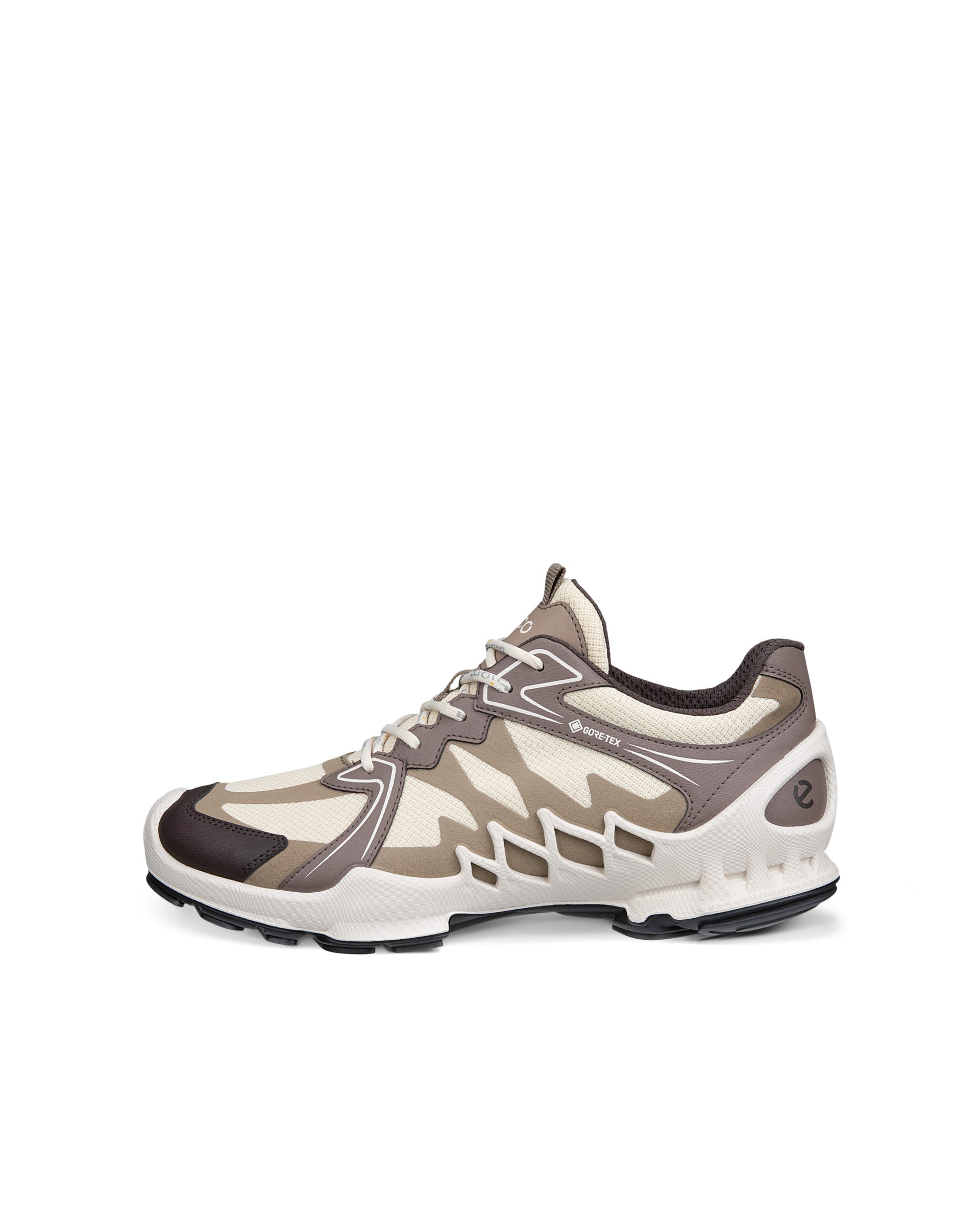 Dámské textilní outdoorové Gore-Tex tenisky ECCO® BIOM AEX - Hnědá - Outside