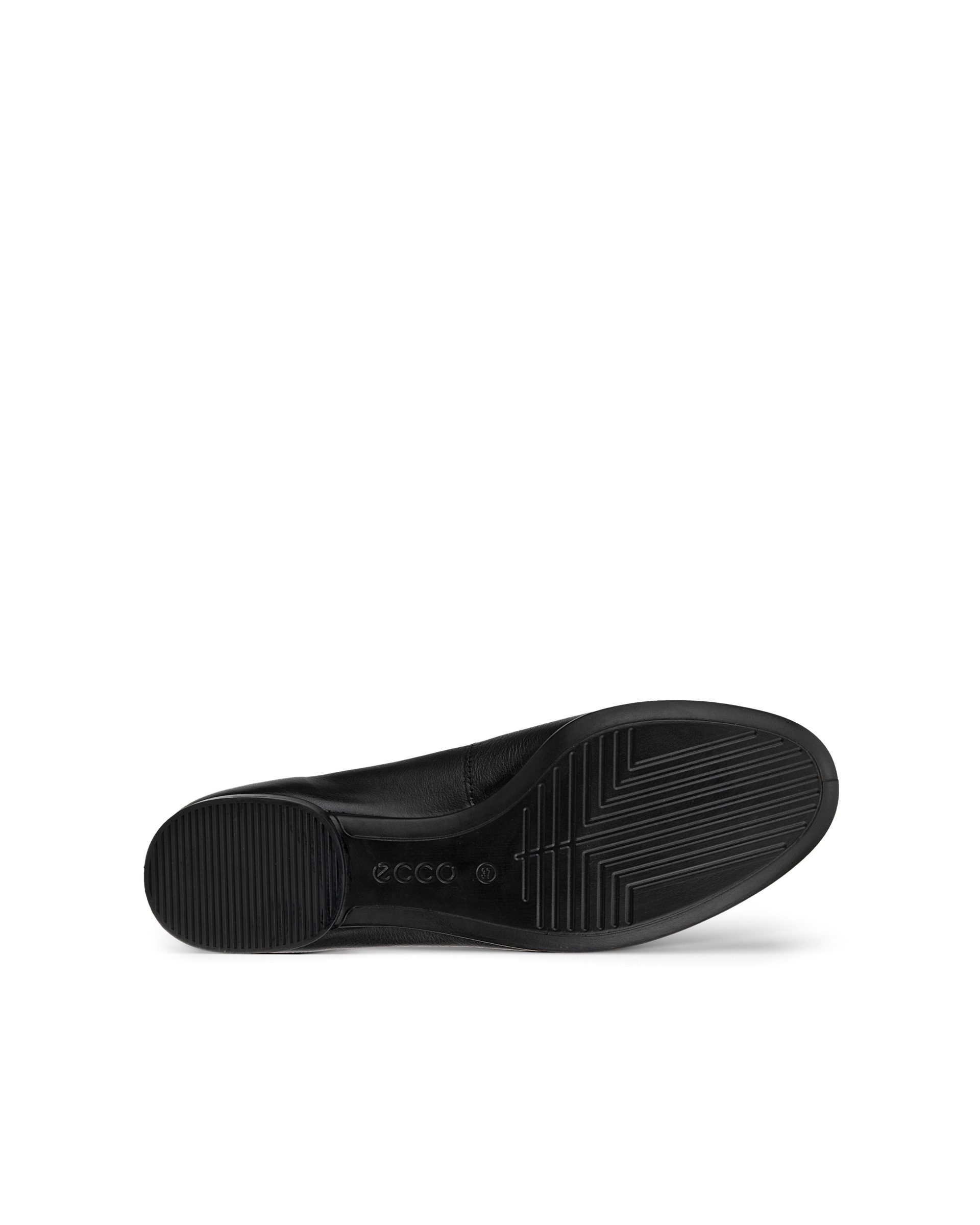 ECCO® Anine ballerines en cuir pour femme - Noir - Sole