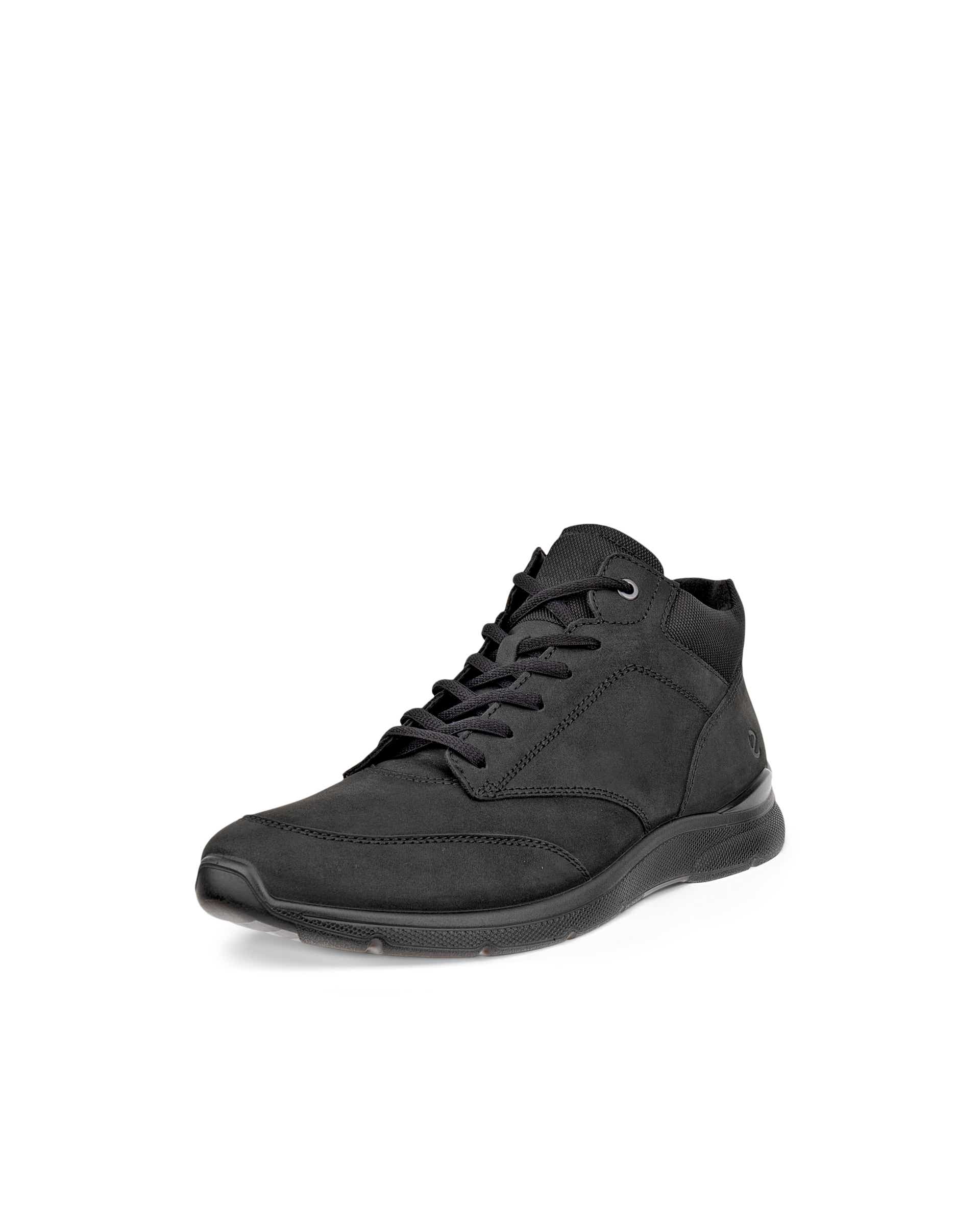 Men's ECCO® IRVING Nubuck Ankle Boot - Black - Main