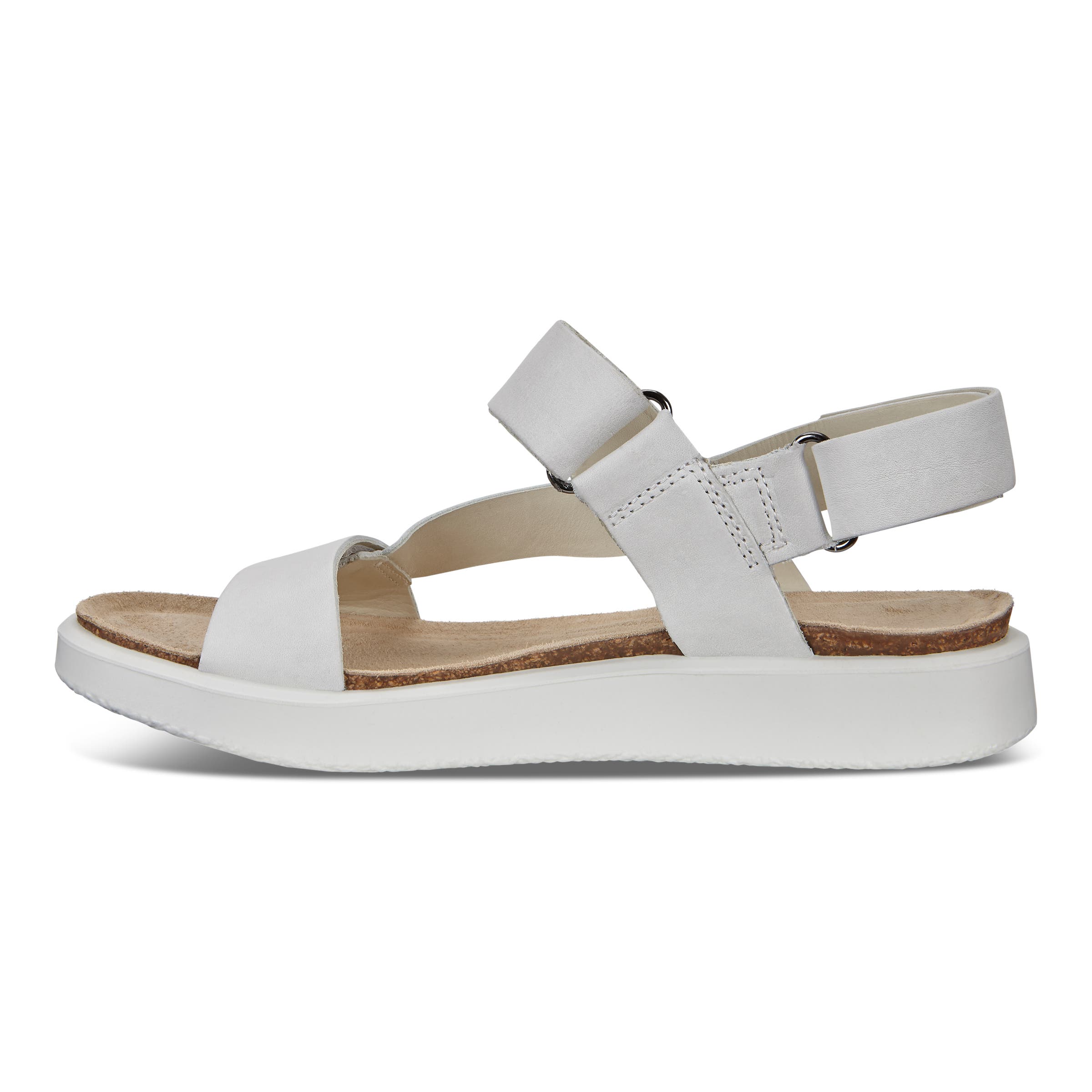 ECCO CORKSPHERE SANDAL W Shoe - White - Inside