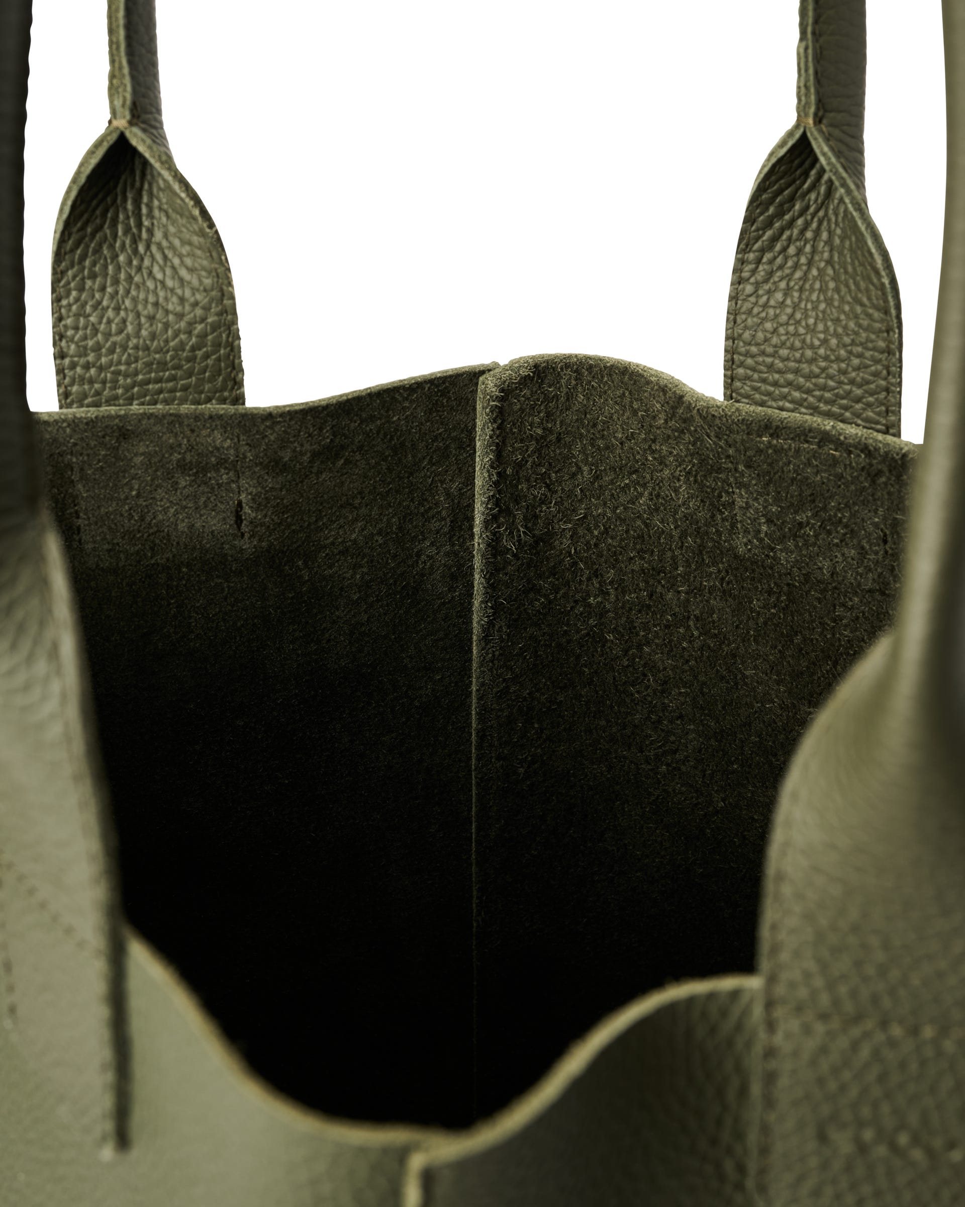 ECCO® Tote Shoppingväska skinn - Grön - Inside