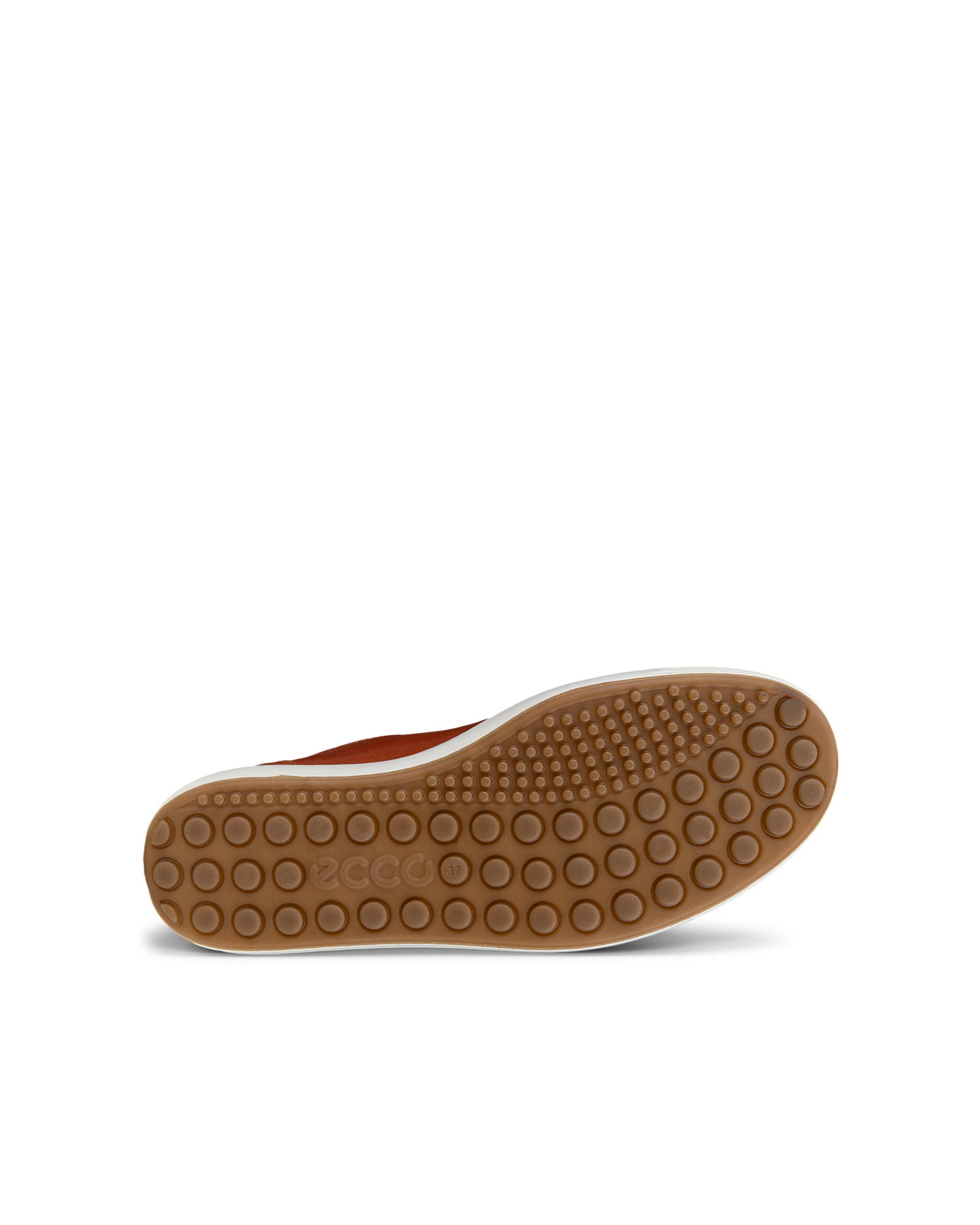 ECCO Womens Soft 7 Sneaker - Brown - Sole