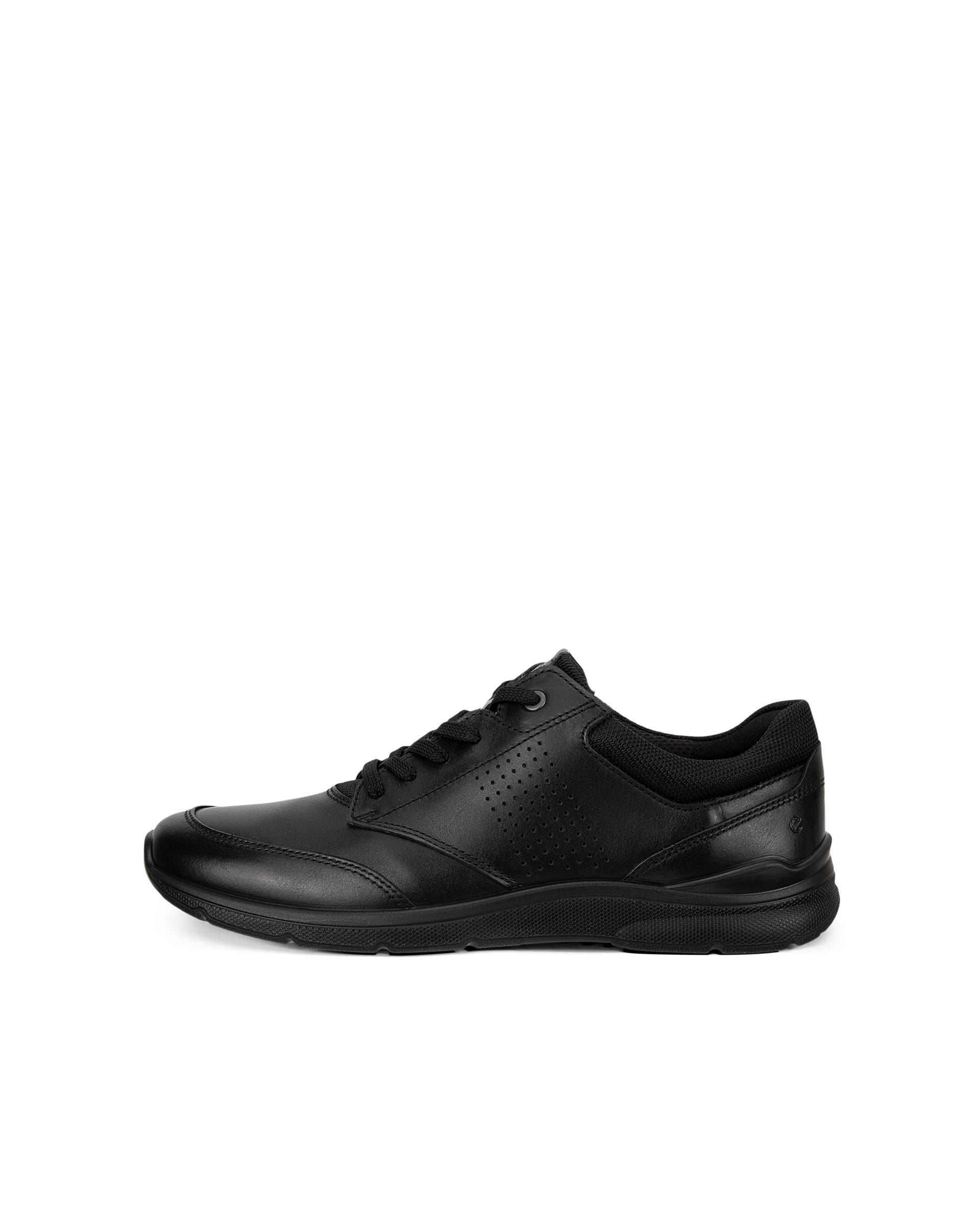 ECCO® IRVING suvarstomi nubuko batai vyrams - Juoda - Outside