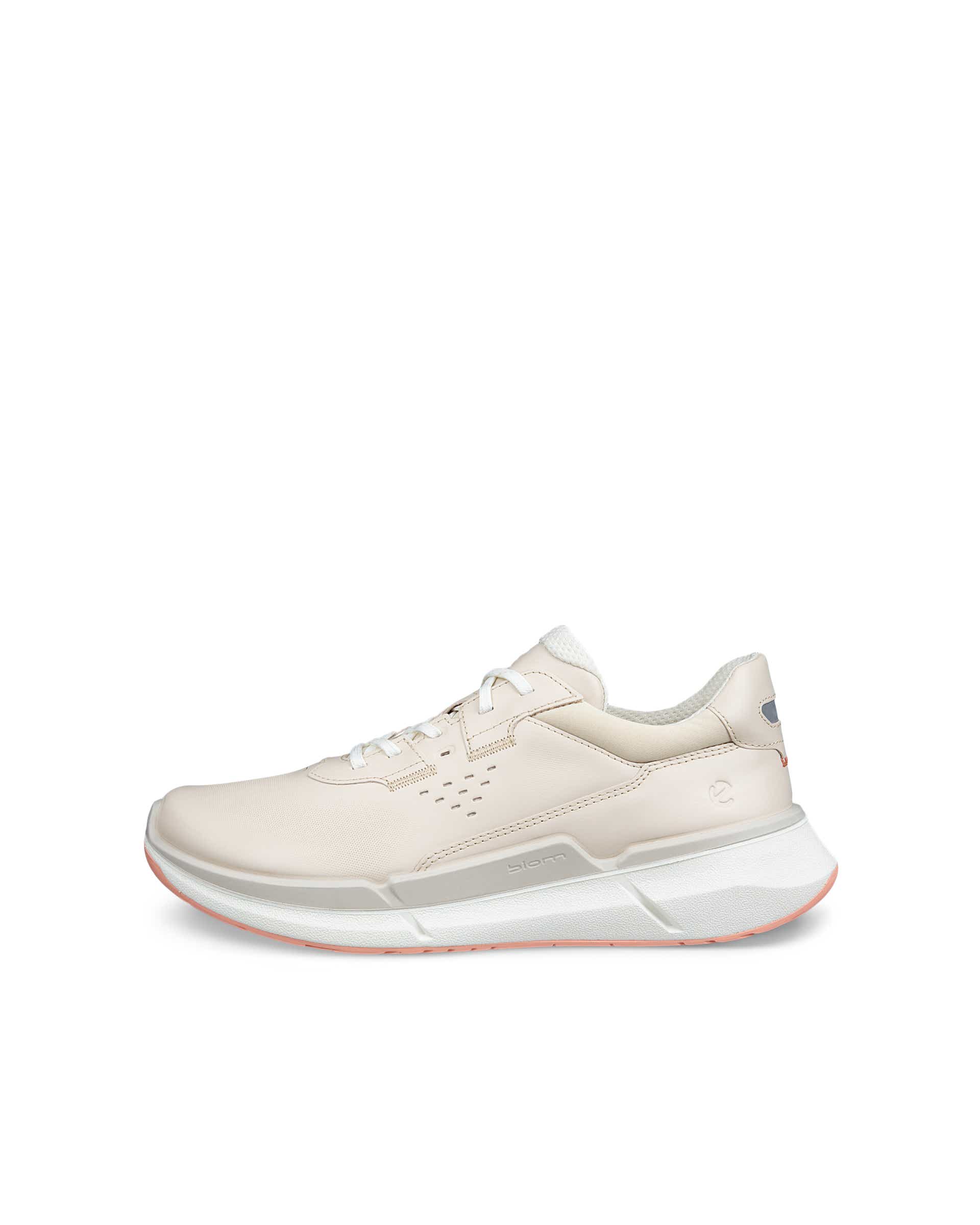 ECCO® BIOM 2.2 Dames leren sneaker - Beige - Outside