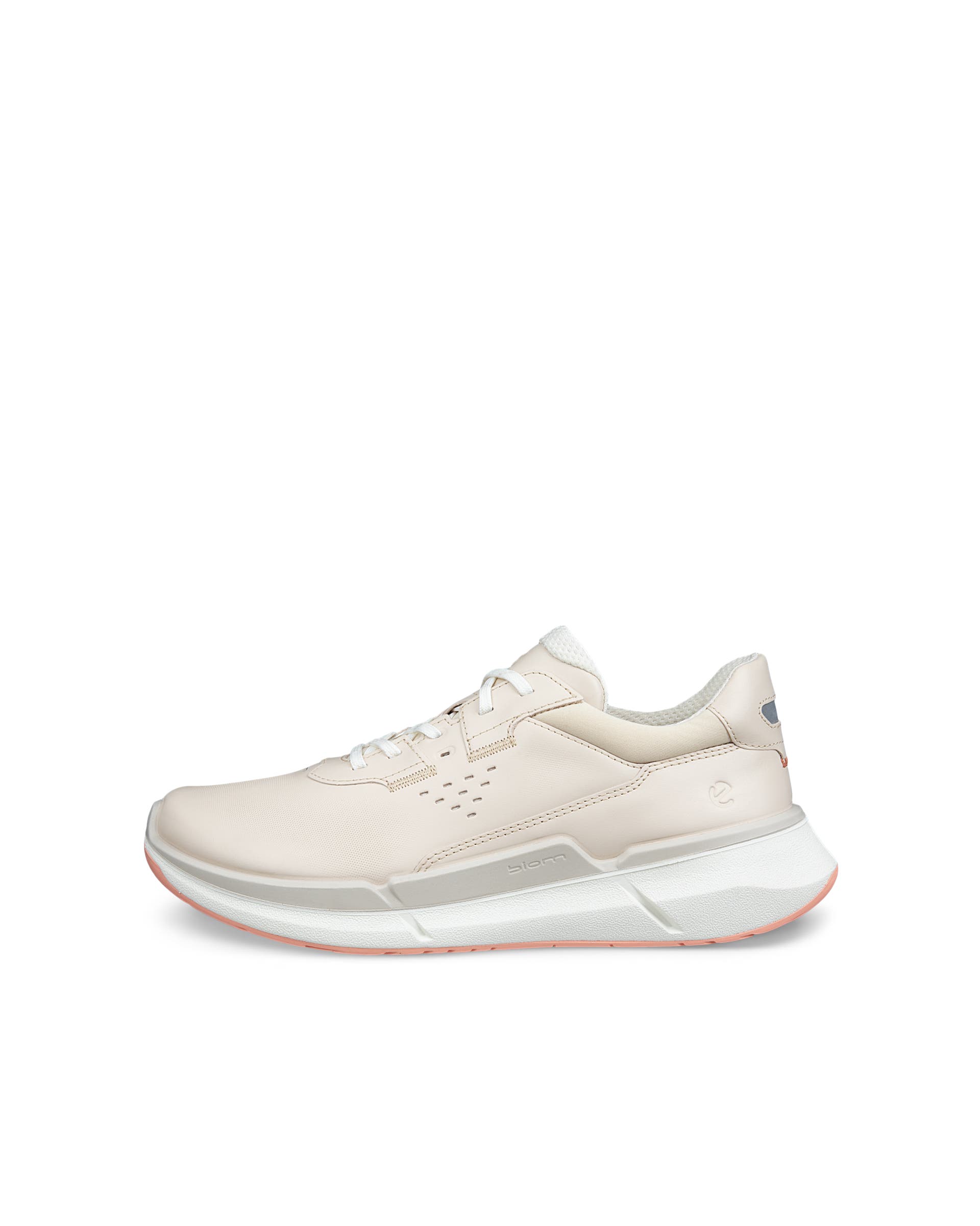ECCO® BIOM 2.2 Dames leren sneaker - Beige - Outside
