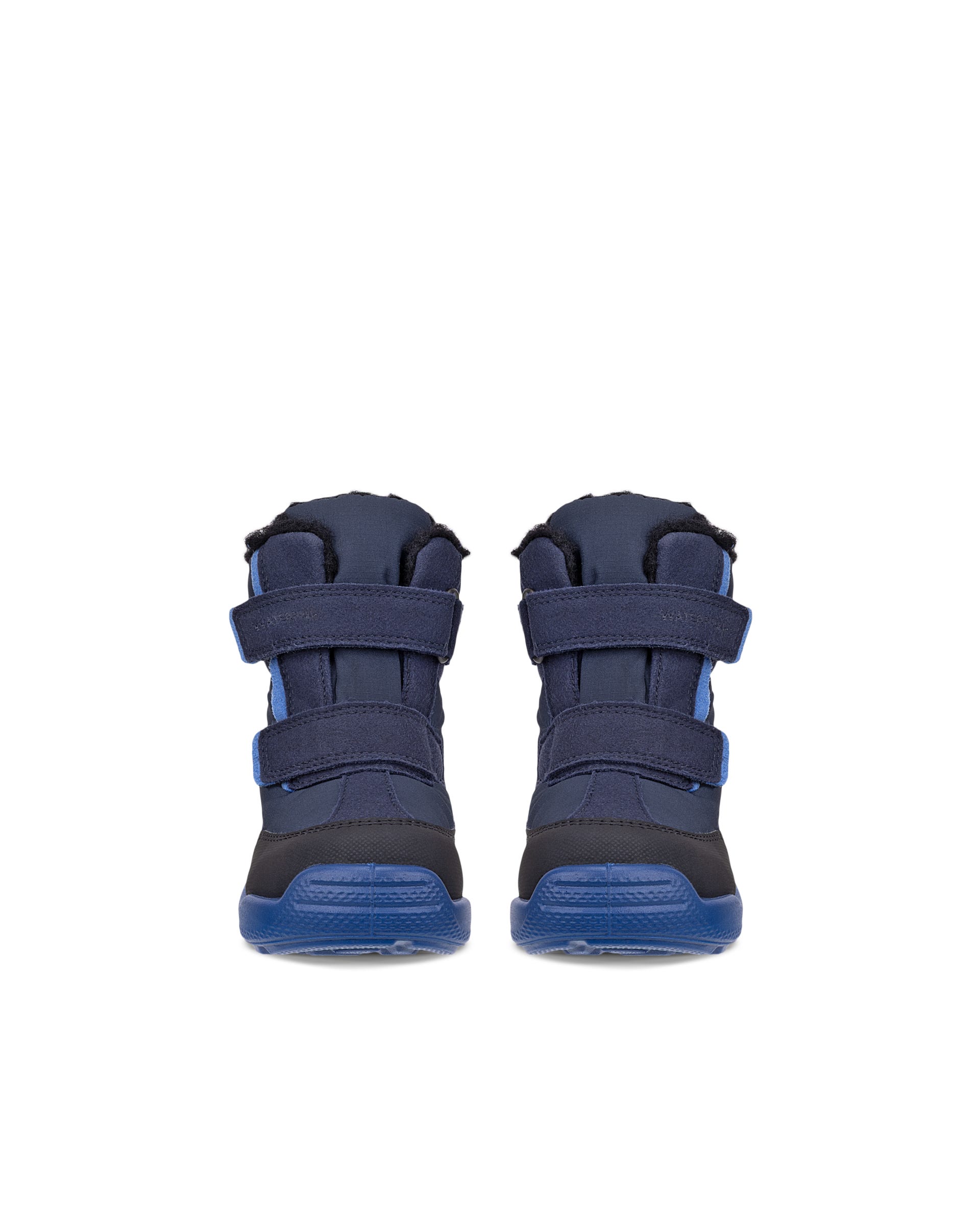 Kids' ECCO® URBAN MINI Textile Gore-Tex Winter Boot - Blue - Outside