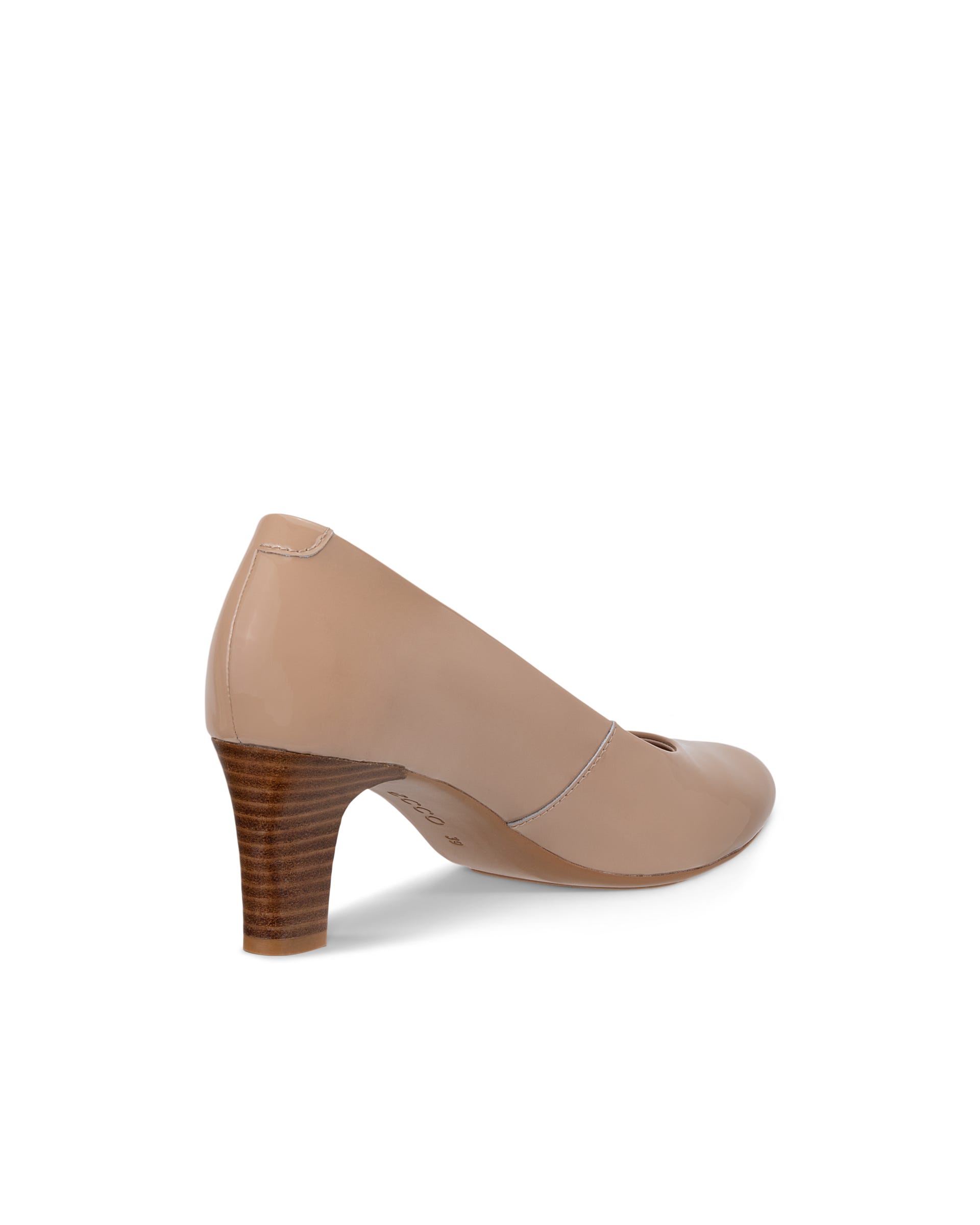 ECCO® ELEVATE 55 escarpins cuir pour femme - Beige - Outside