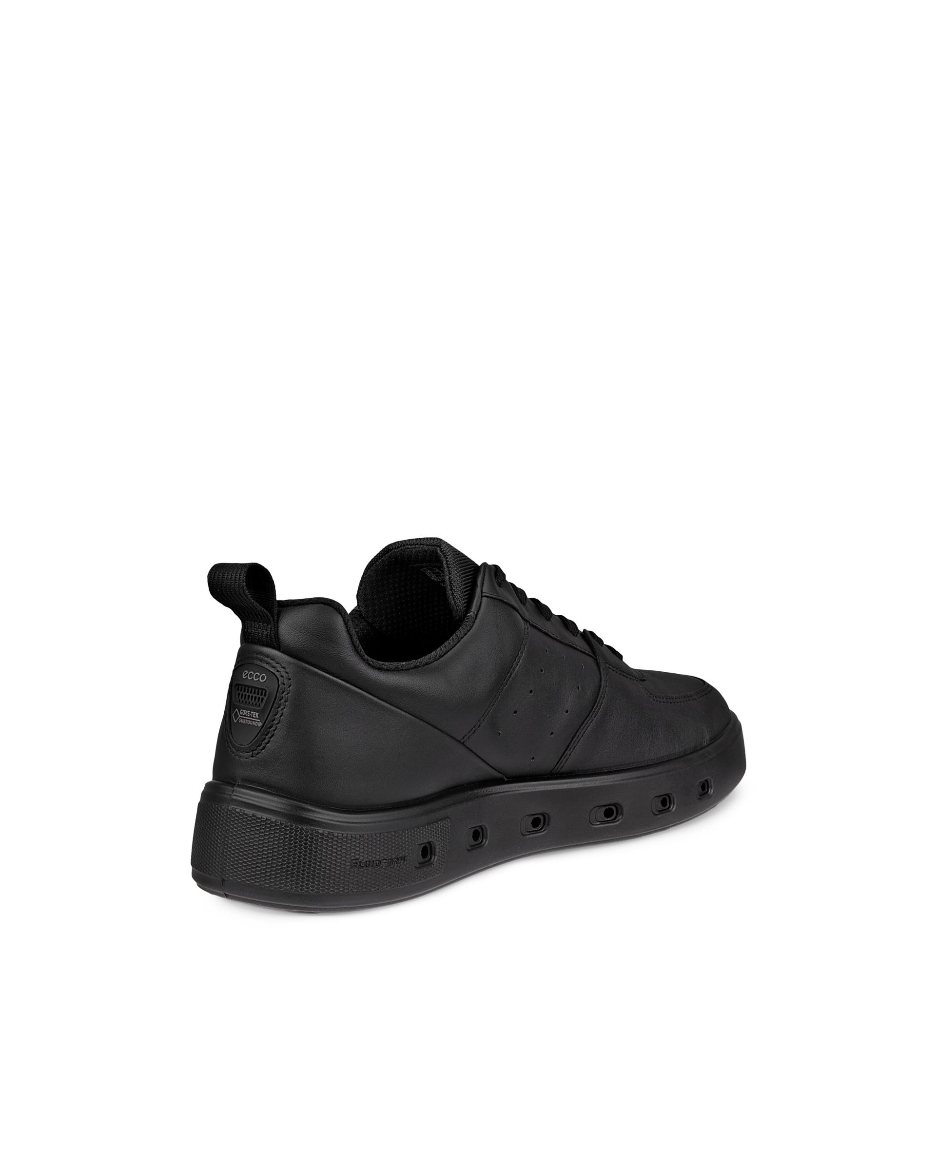 ECCO® Street 720 Herren Ledersneaker mit Gore-Tex - Schwarz - Back