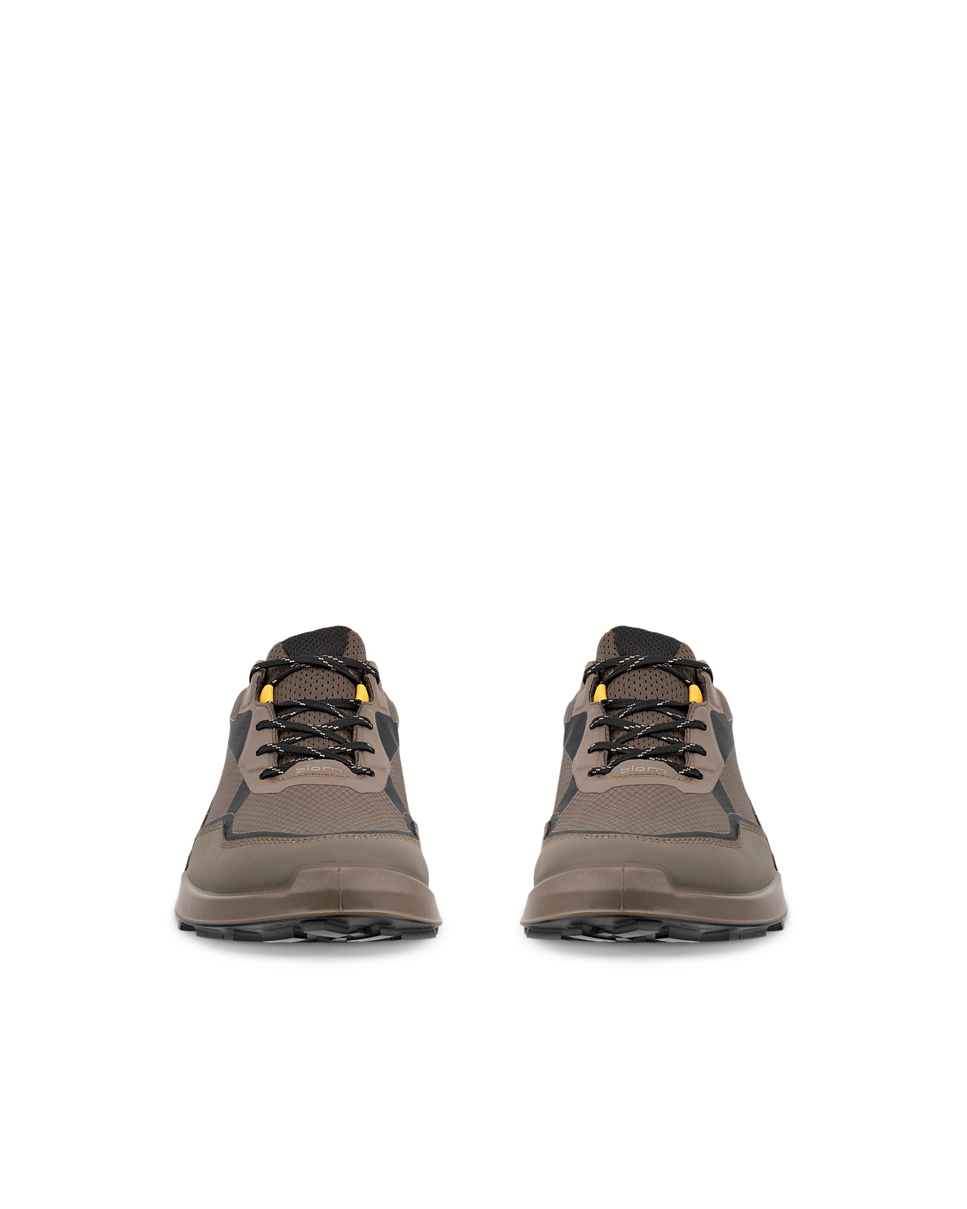 ECCO® BIOM 2.1 X MOUNTAIN muške visoke tenisice od tekstila s Gore-Texom - Smeđa - Front pair