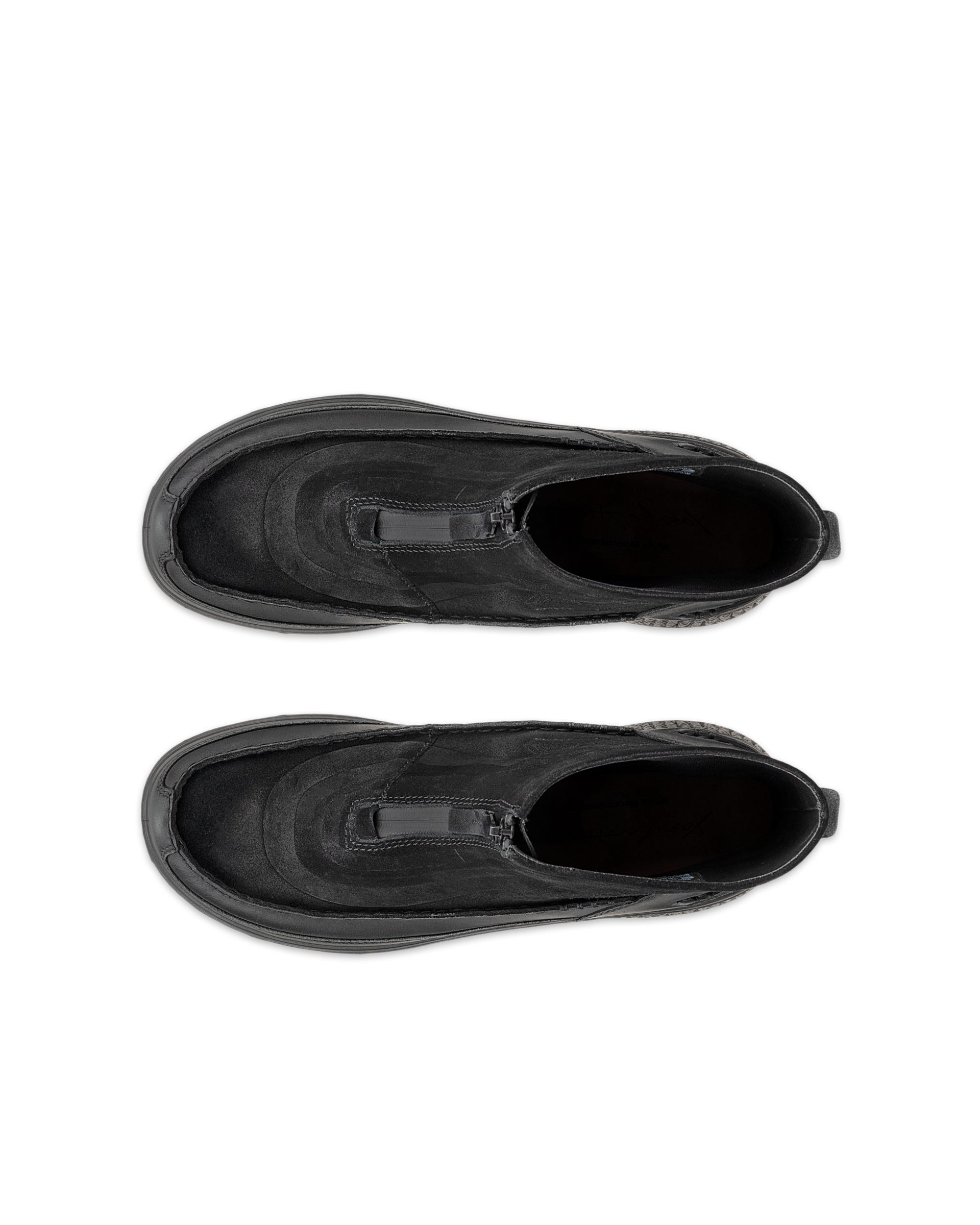 ECCO® WALKER 3.0 Herren Bootie aus Veloursleder mit Reißverschluss - Schwarz - Outside